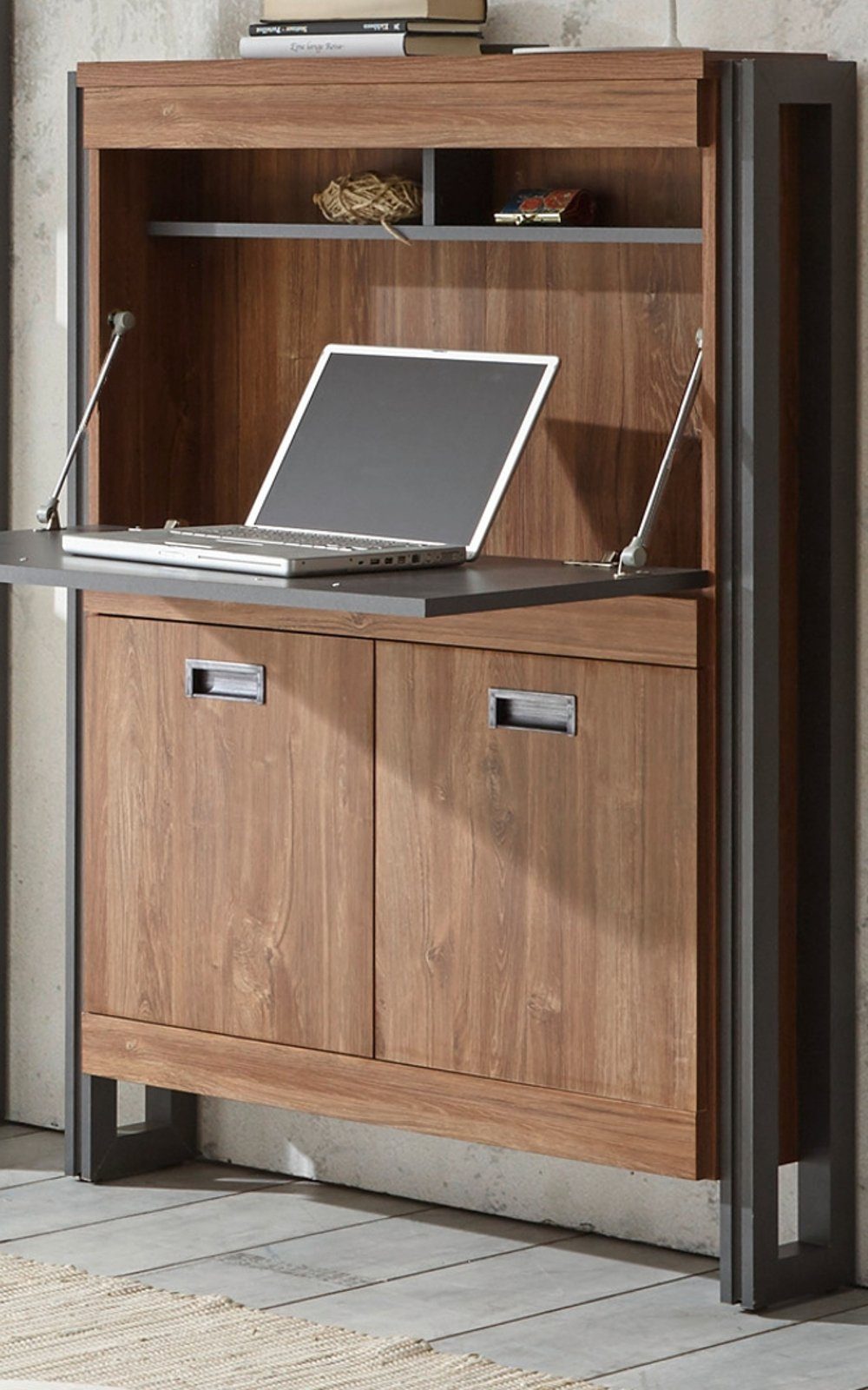 Furn.Design Sekretär Auburn (Schreibtisch in Eiche günstig online kaufen