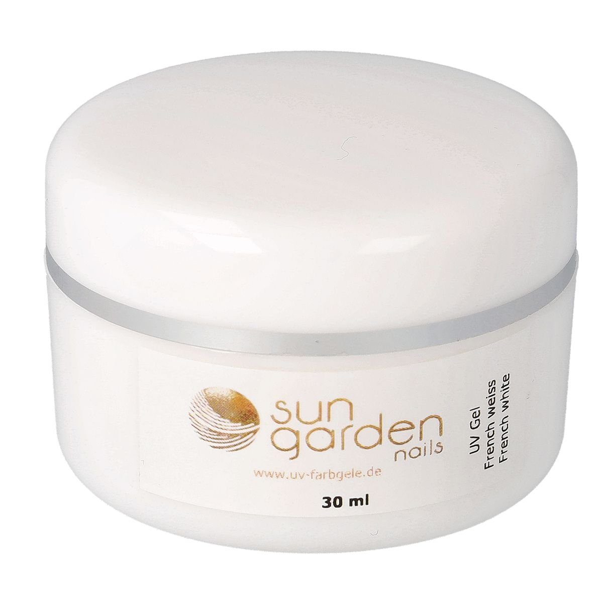 Sun Garden Nails x 30 French ml Gel Nagellack 2 weiß - Classic UV