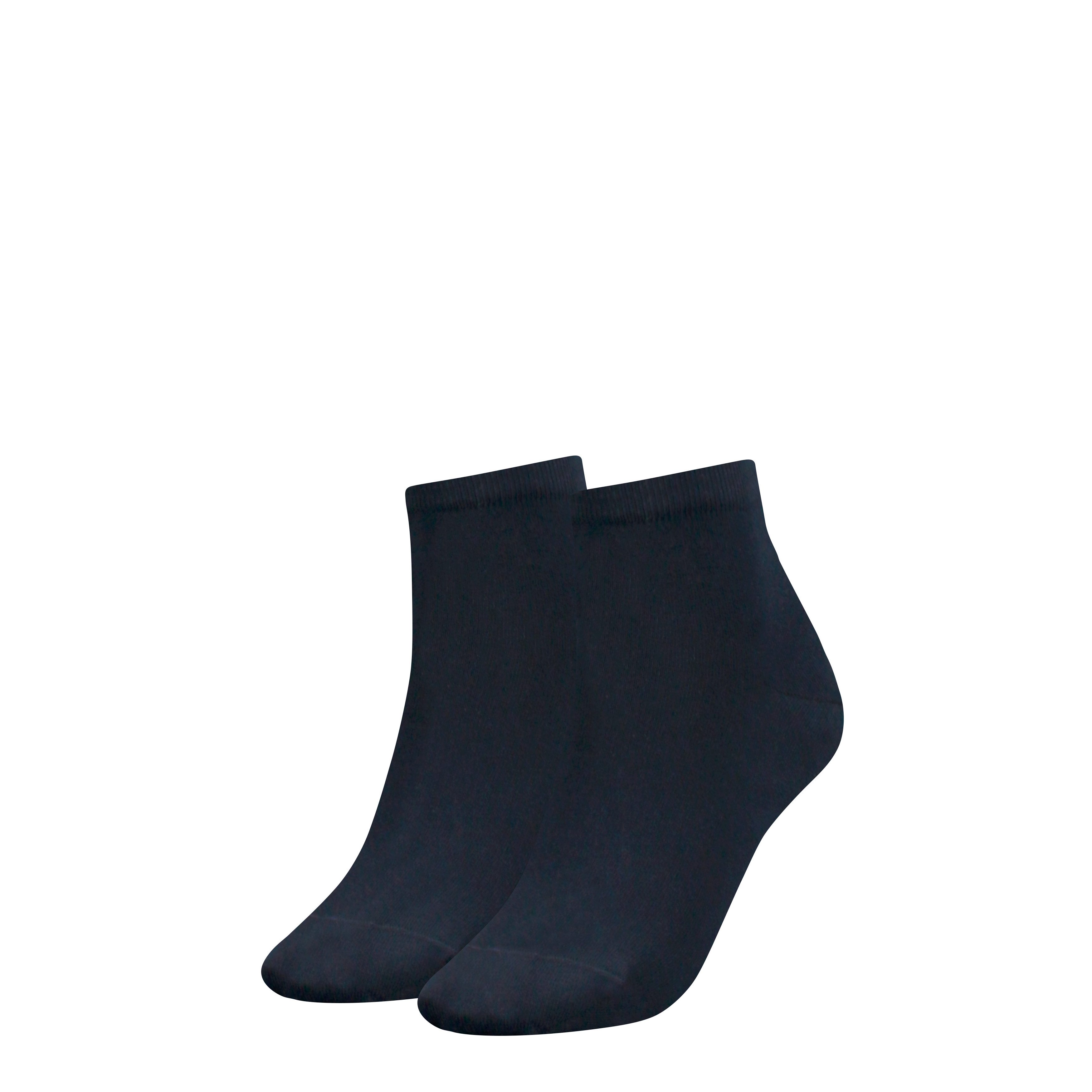 Tommy Hilfiger Kurzsocken TH WOMEN CASUAL SHORT SOCK 2P (2 Paar) Mit flacher Zehennaht