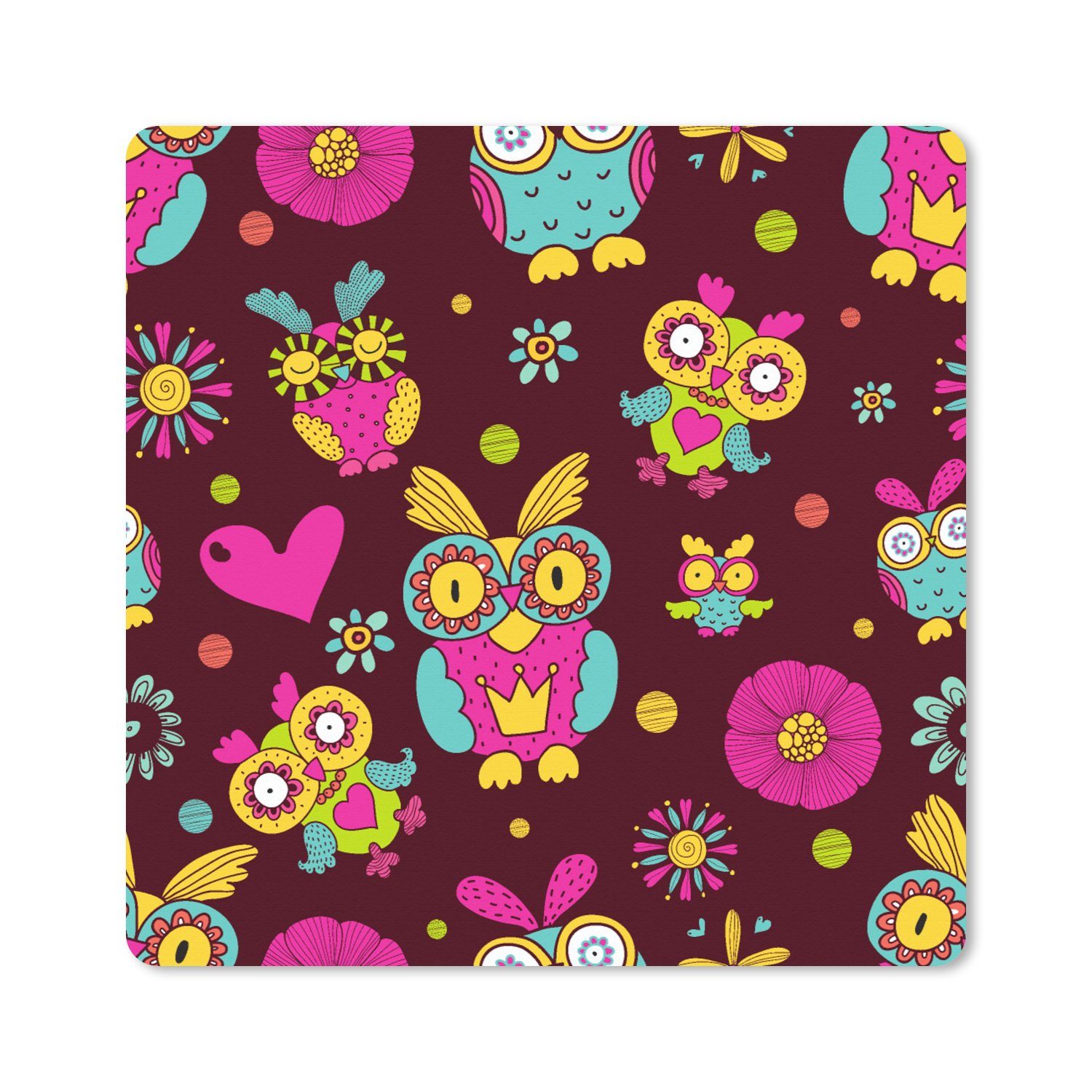 MuchoWow Mauspad (1-St), Mouse pad groß, Schreibtisch Zubehör, 50x50 cm
