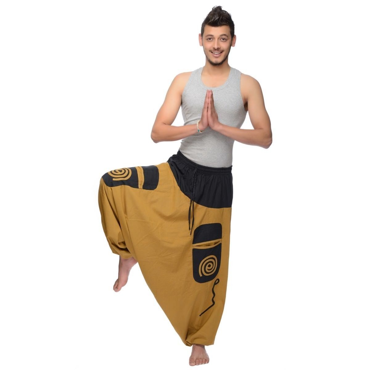 SIMANDRA Haremshose Simandra Herren Freizeithose (1-tlg) mit elastischem Bund