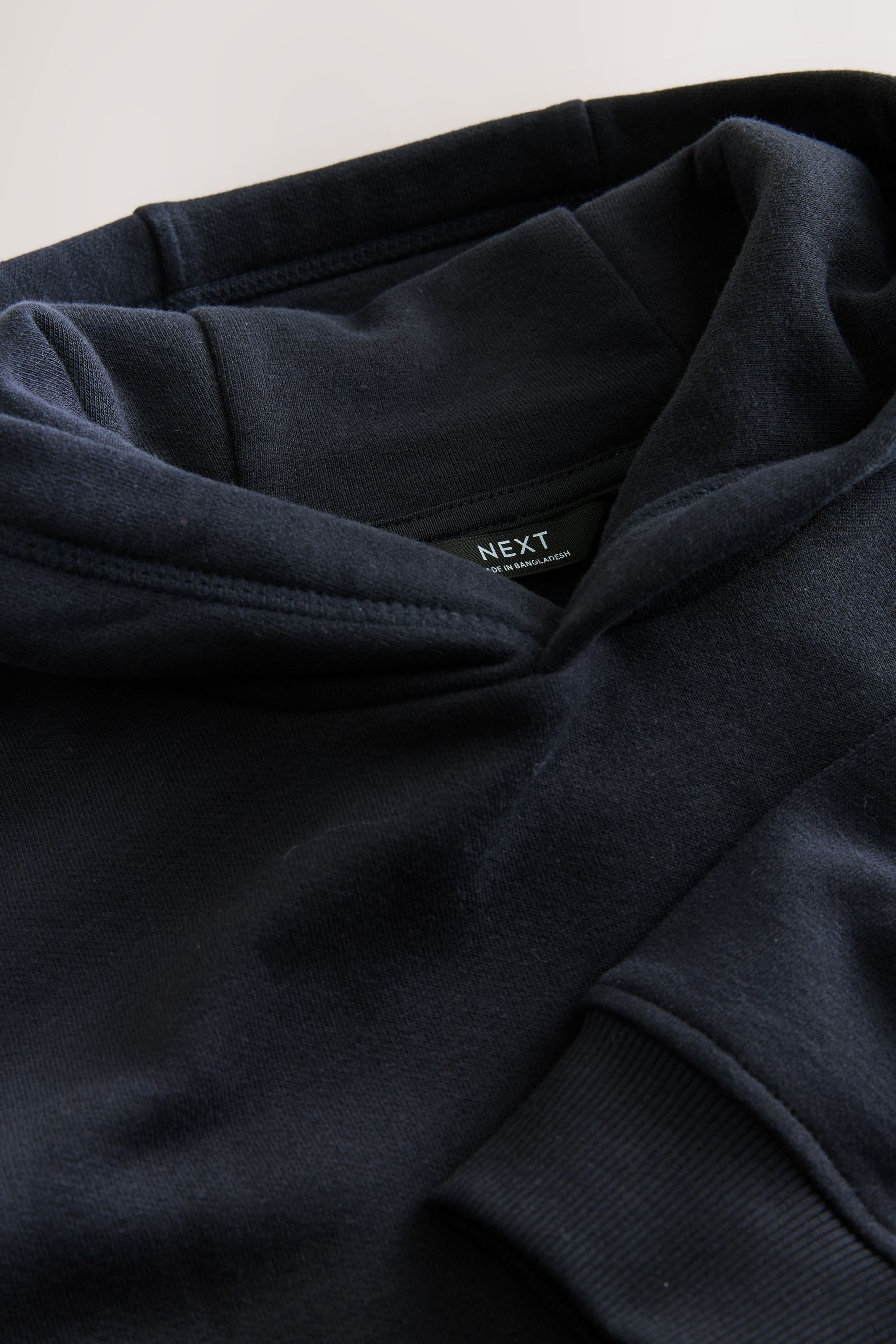 Next Hoodie Einfarbiges Jersey-Hoodie (1-tlg)