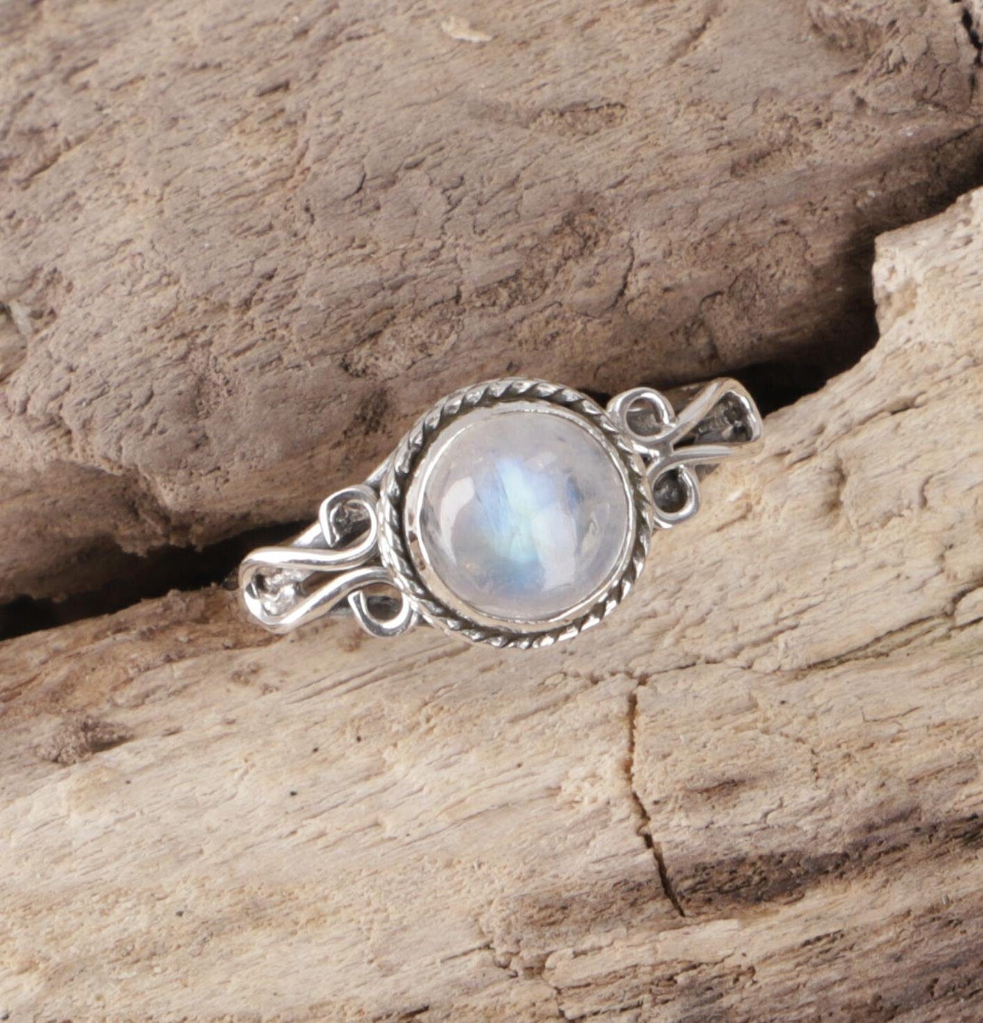 Guru-Shop Silberring Boho Silberring, filigraner indischer.. günstig online kaufen