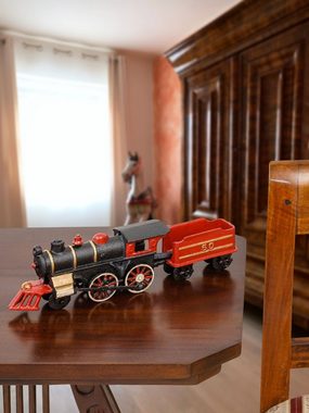 Aubaho Spielzeugeisenbahn-Lokomotive Modellbahn Eisenbahn Lok Zug Model Eisen Geschenk 50. Geburtstag Antik