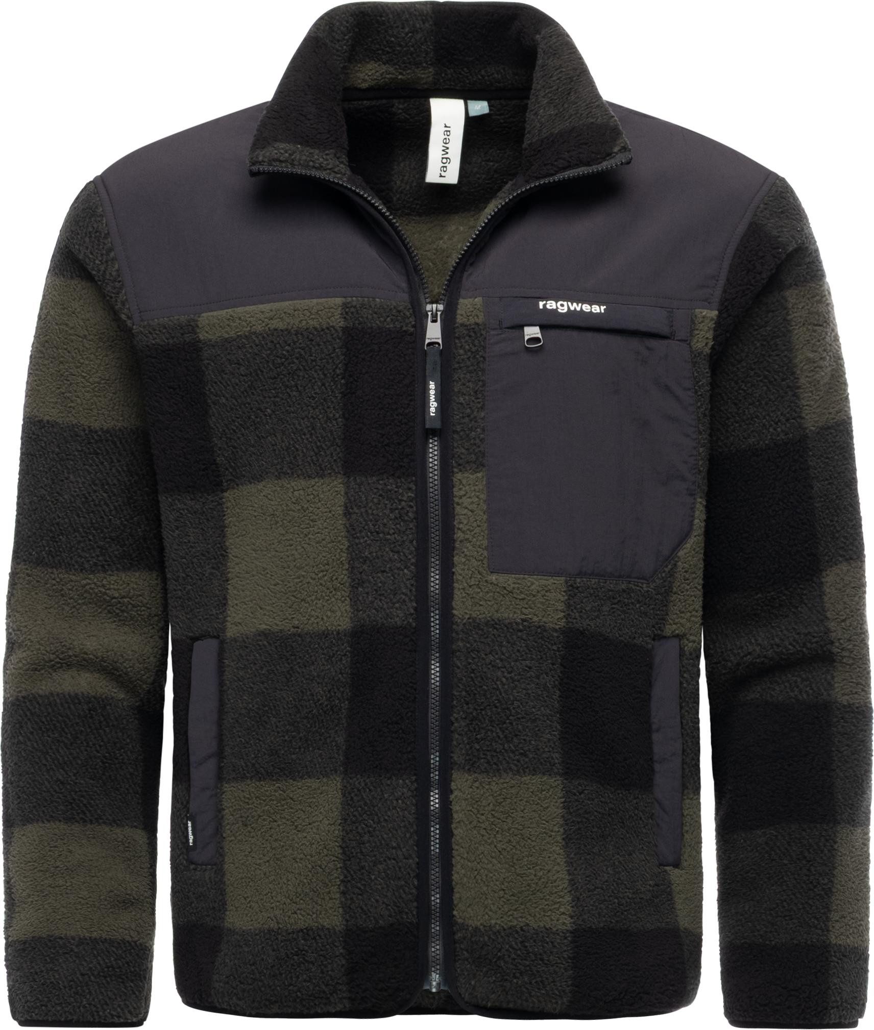 Ragwear Plüschjacke Cherior Kuschelig weiche Herren Fleecejacke günstig online kaufen