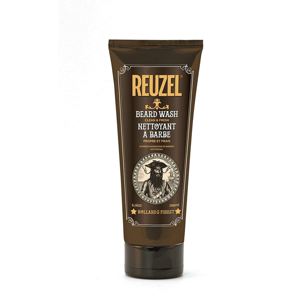 Haarshampoo Clean and Fresh Beard Wash, Gently Removes Residue, 200ml