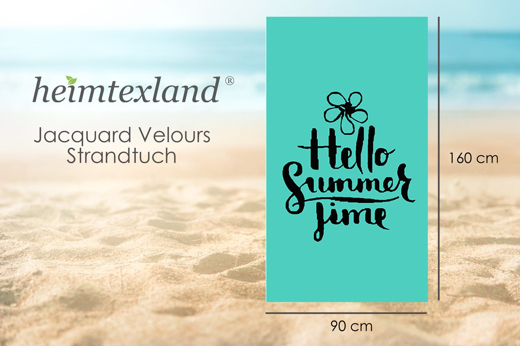 heimtexland Strandtuch Badetuch Handtuch Duschtuch Sommer günstig online kaufen