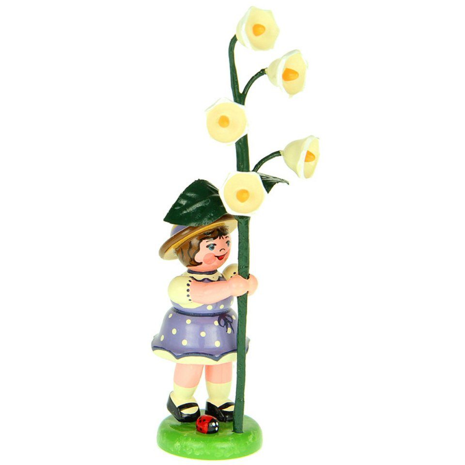 Hubrig Volkskunst Zschorlau Erzgebirge Sammelfigur Blumenmädchen günstig online kaufen