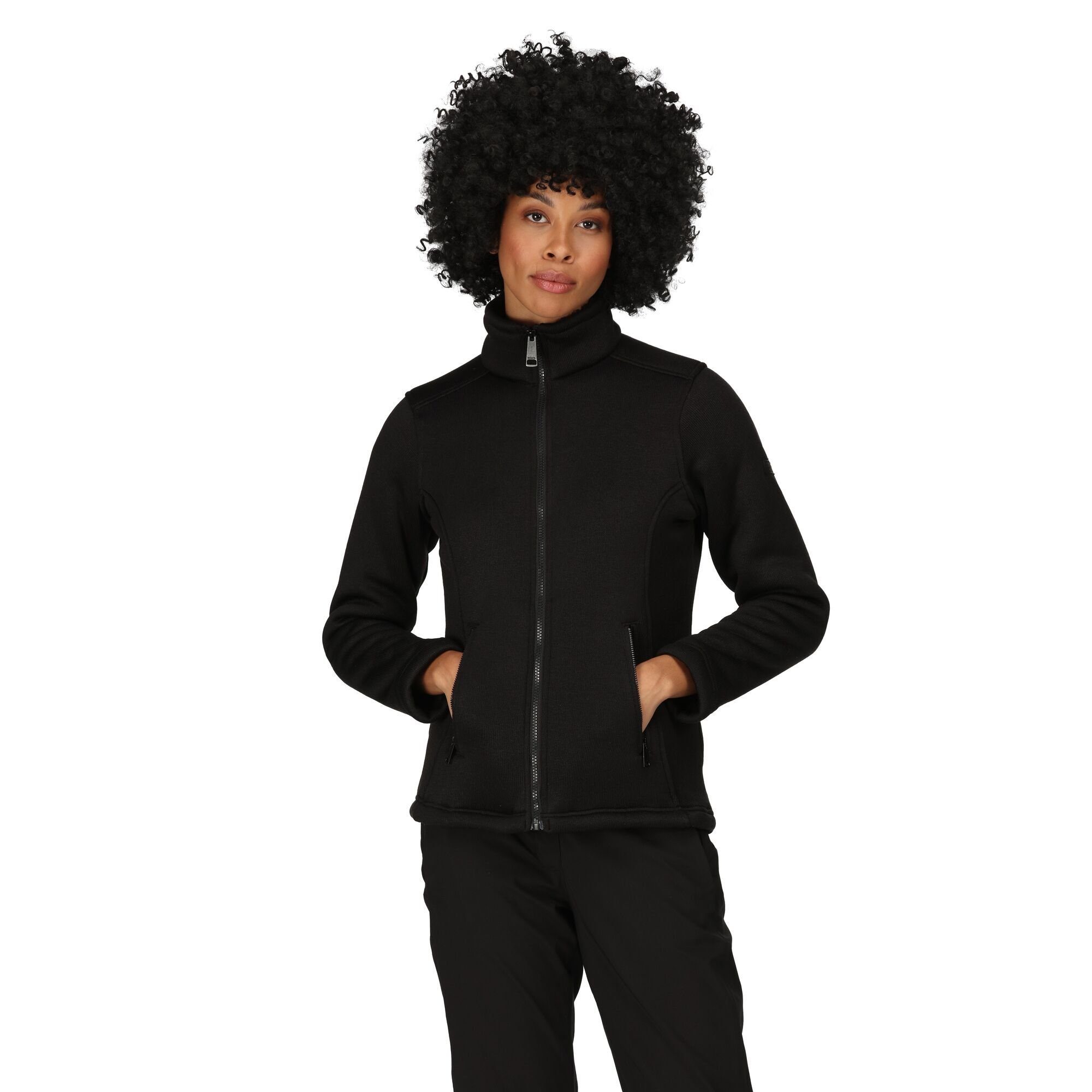 für II Fleecejacke atmungsaktiv Razia Regatta schnelltrocknend Damen, Black(Black) und