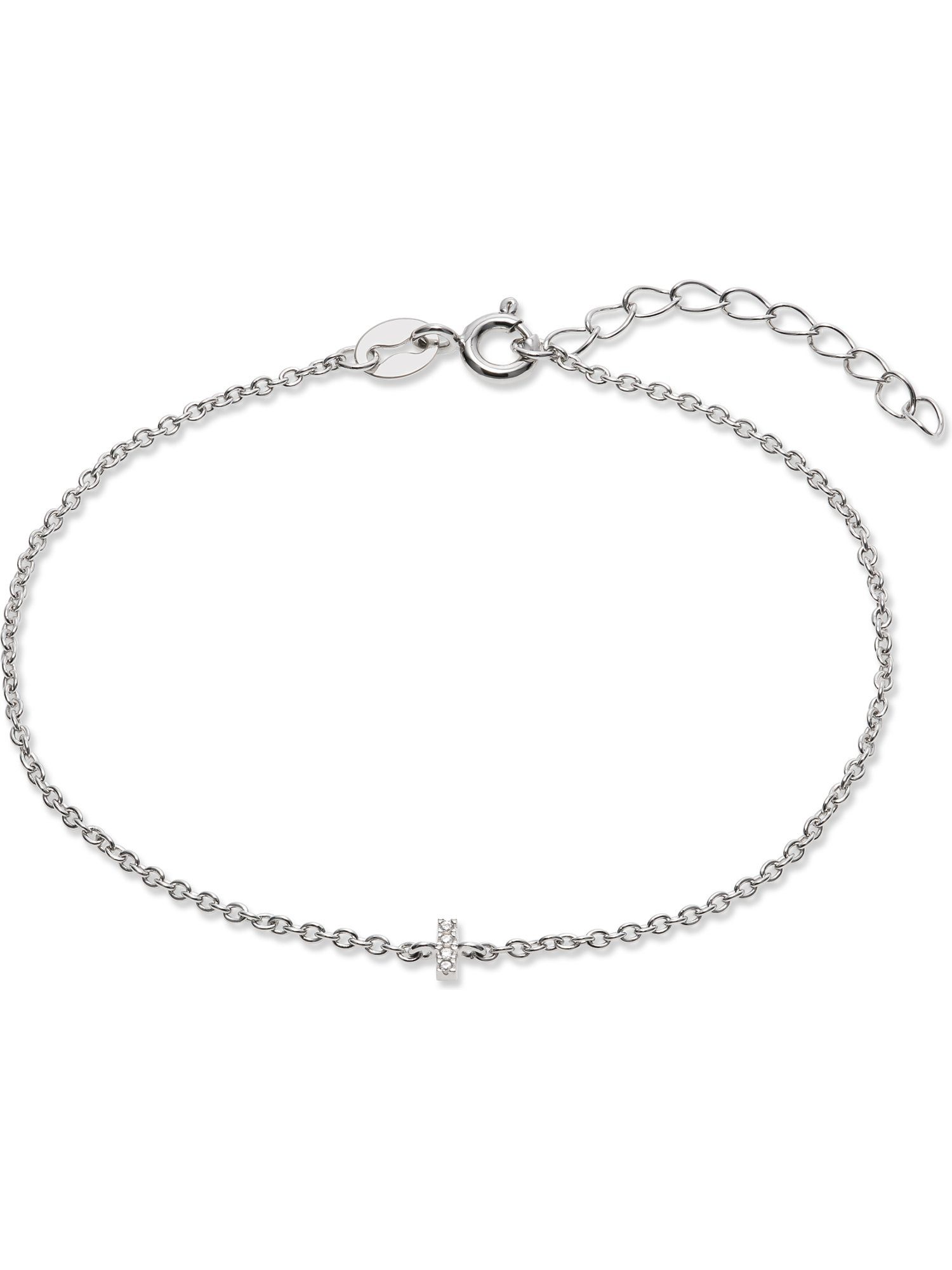 FAVS Silberarmband FAVS Damen-Armband 925er Silber Zirkonia I, Klassisch