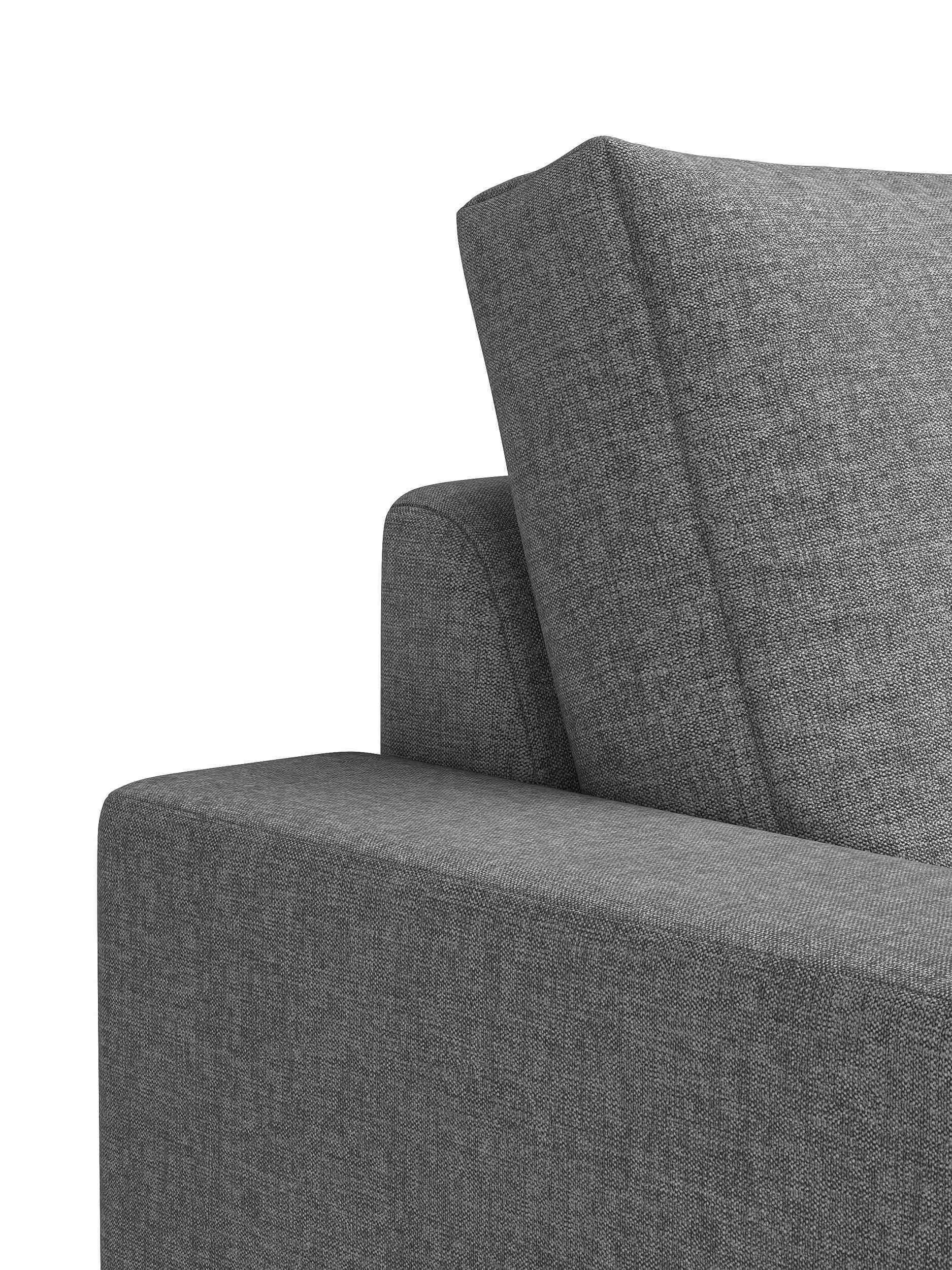 made Rückenlehne, Sofa, 2-Sitzer, und Stylefy Erling, Europa Sitzkomfort, im mit Modern frei 3-Sitzer Design, Armlehnen in stellbar, Raum
