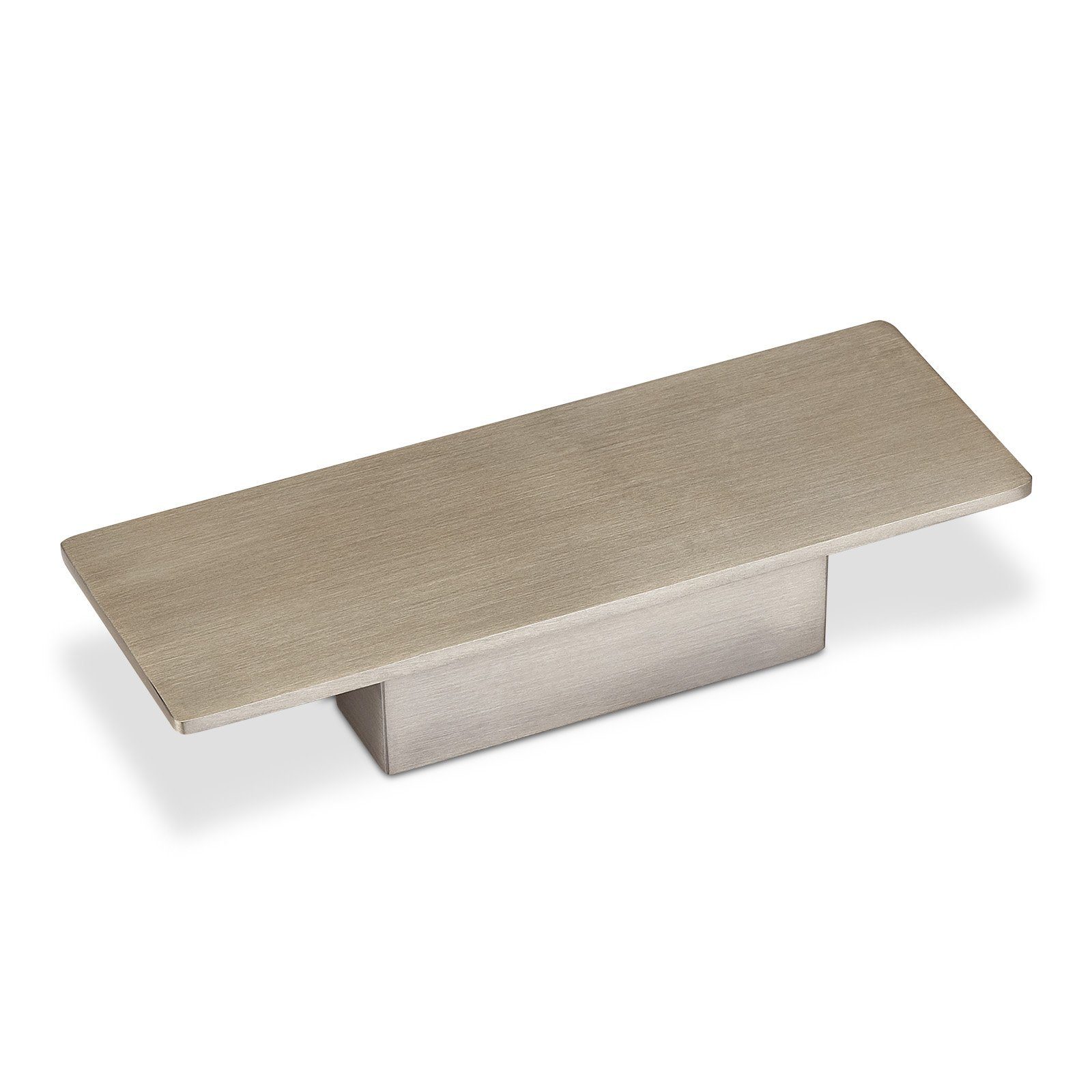 SO-TECH® Möbelgriff COLIN BA 64 mm Edelstahloptik, Möbelknauf Knopf - inkl. Schrauben
