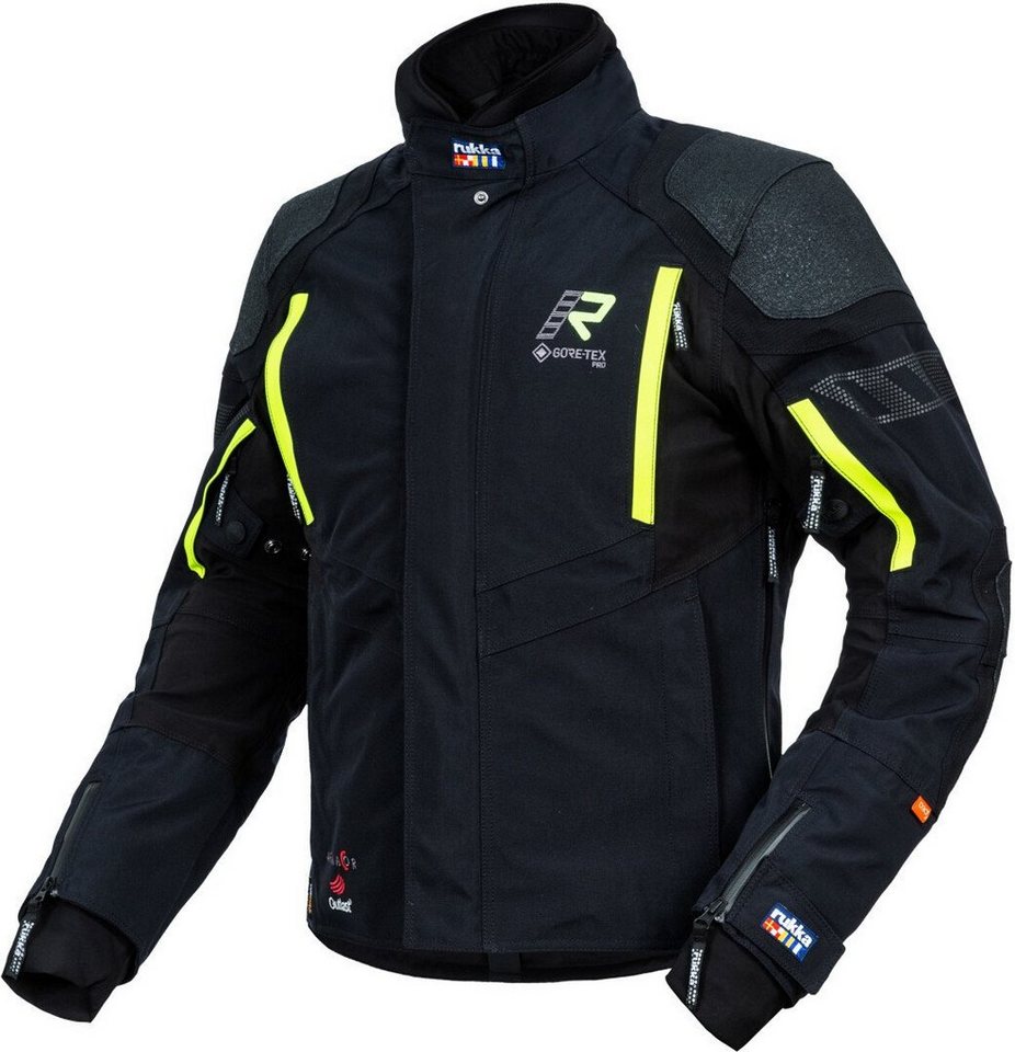 Rukka Motorradjacke Shield-R Motorrad Textiljacke Rückenprotektor enthalten,wasserdicht
