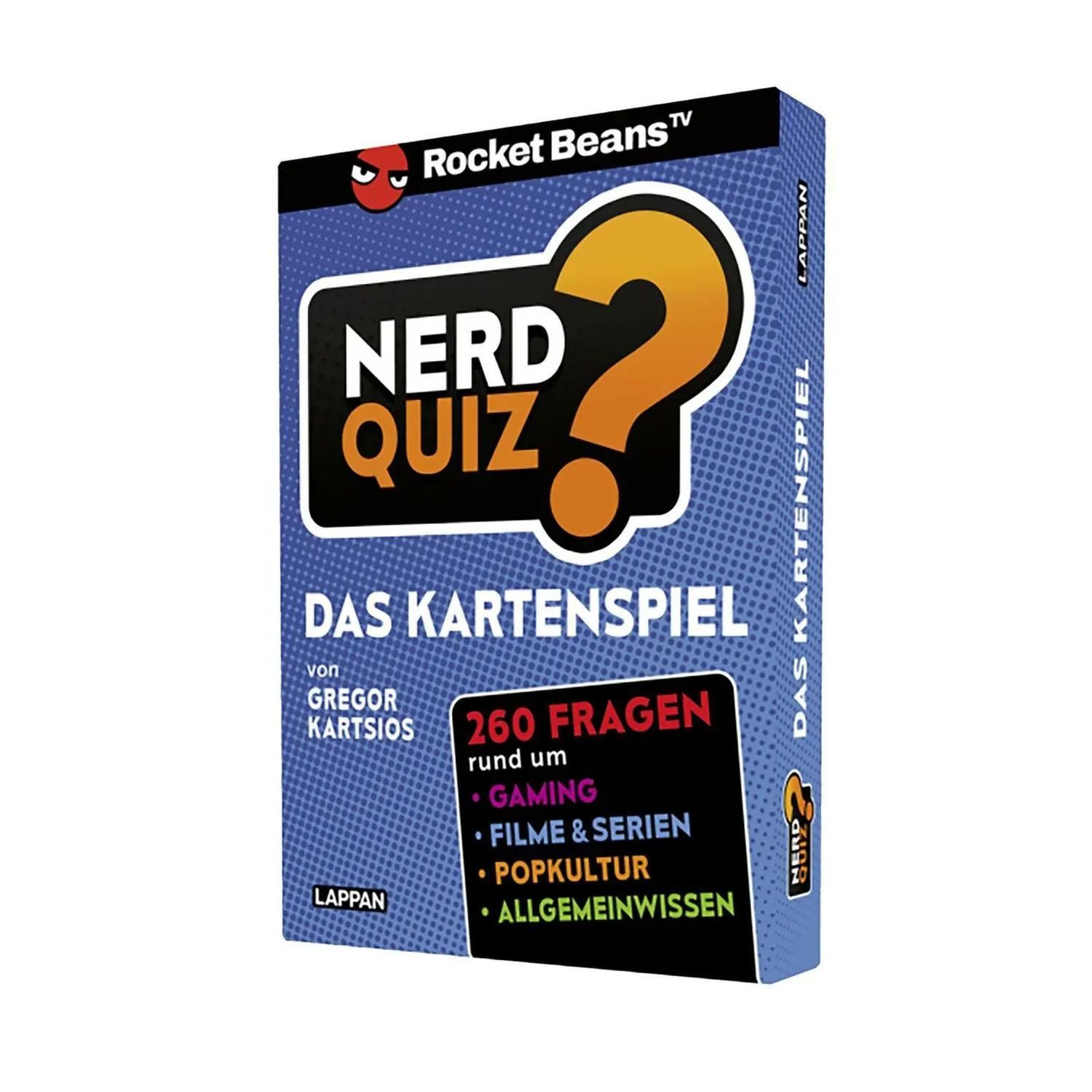 Lappan Verlag Spiel Nerd Quiz - das Kartenspiel