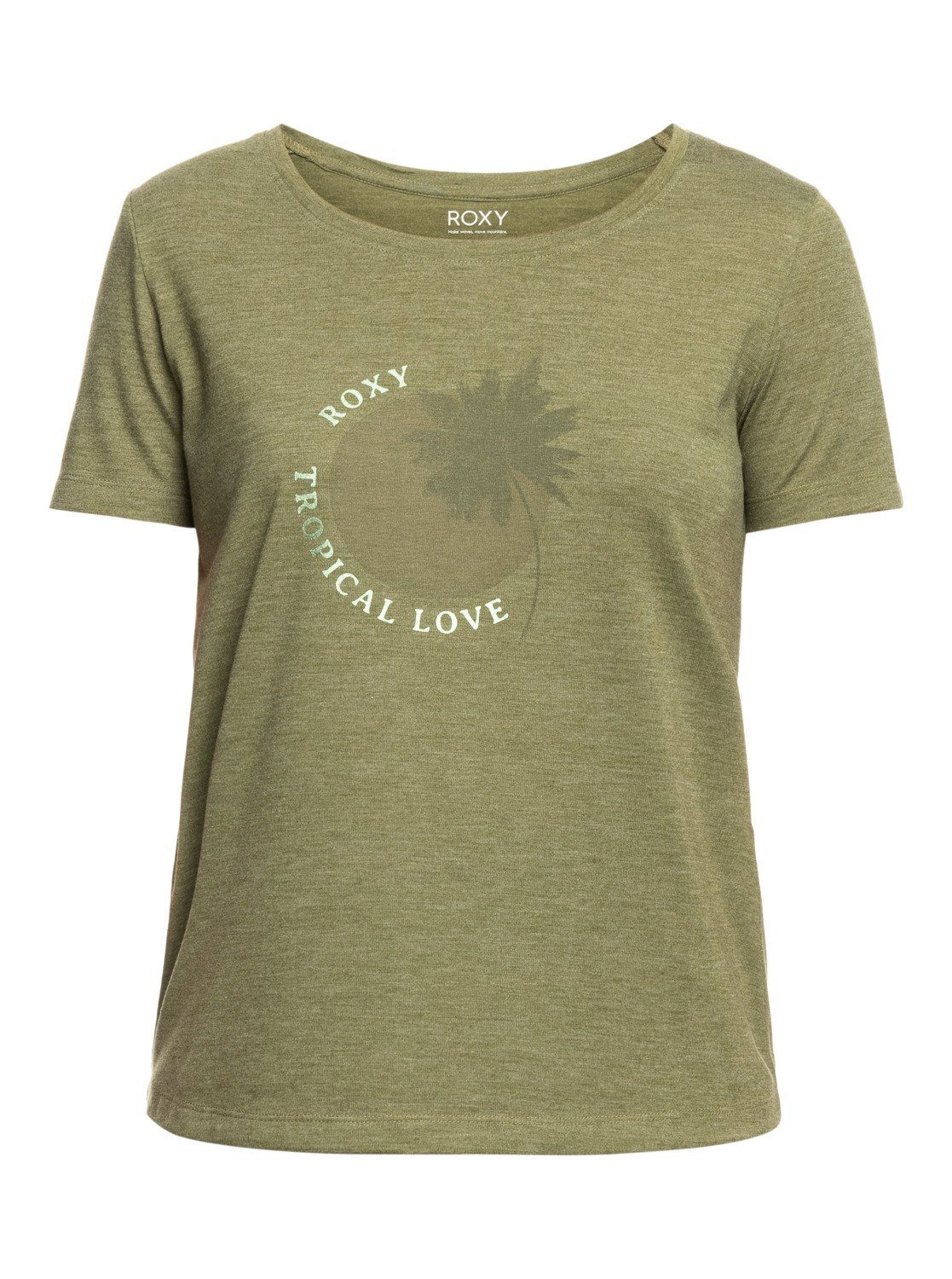 Roxy T-Shirt Chasing The Wave Loden Green