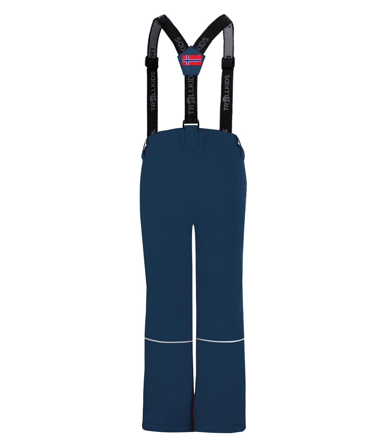 TROLLKIDS Skihose Holmenkollen Blau Fit Mystik Slim