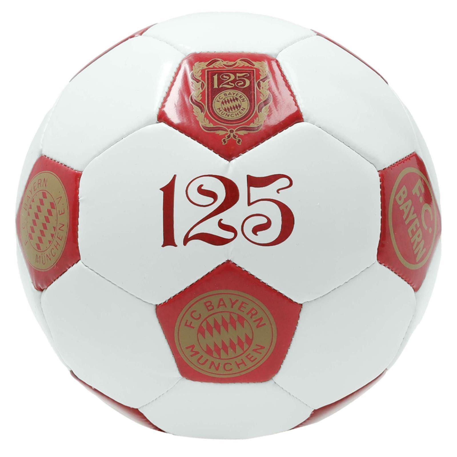 FC Bayern München Fußball FC Bayern Fußball 125 Jahre weiß/rot