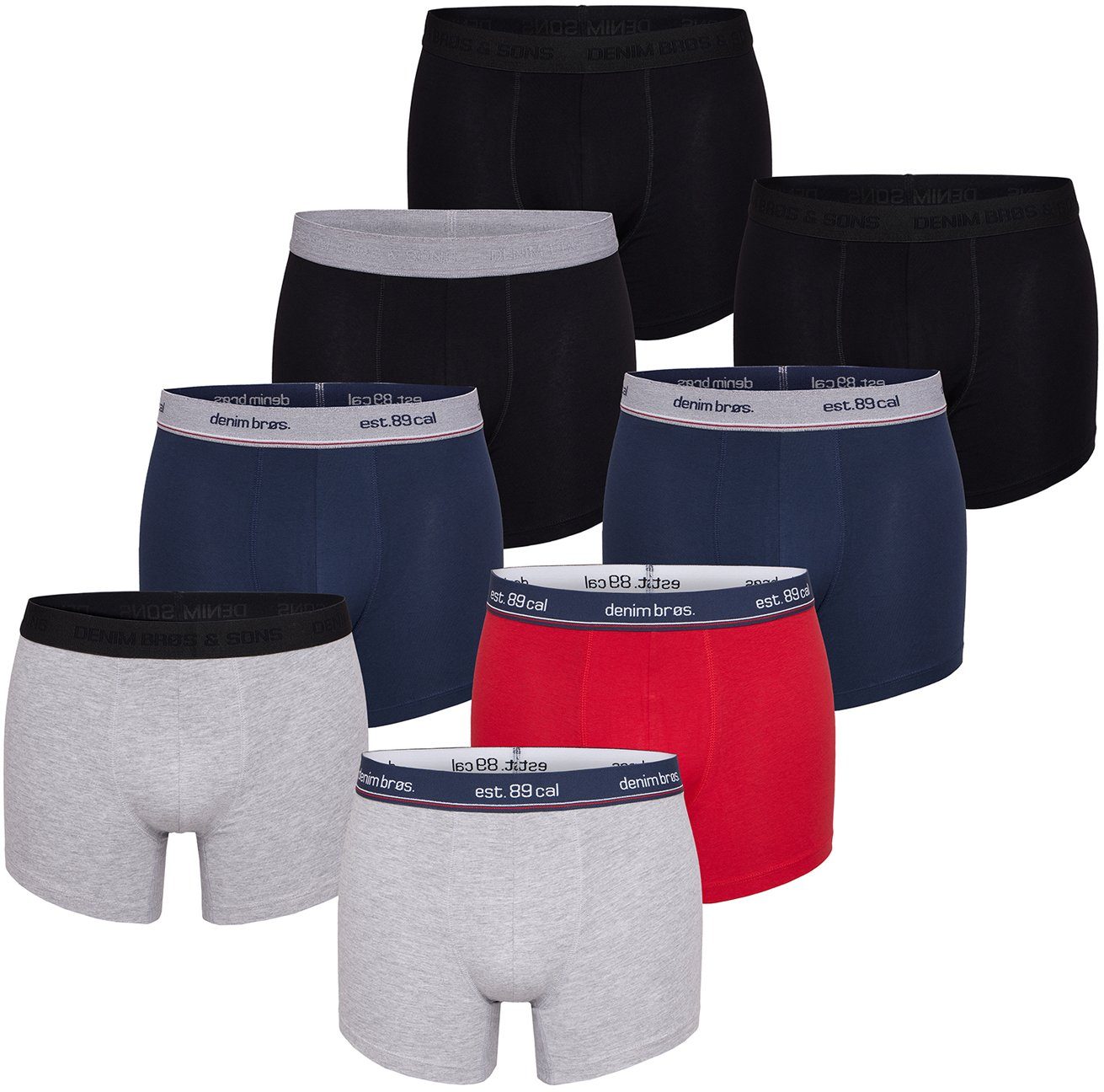 Retro-Boxer retroshorts Colors Mix MG-1 (8-St) Retro Boxer boxershorts farbauswahl