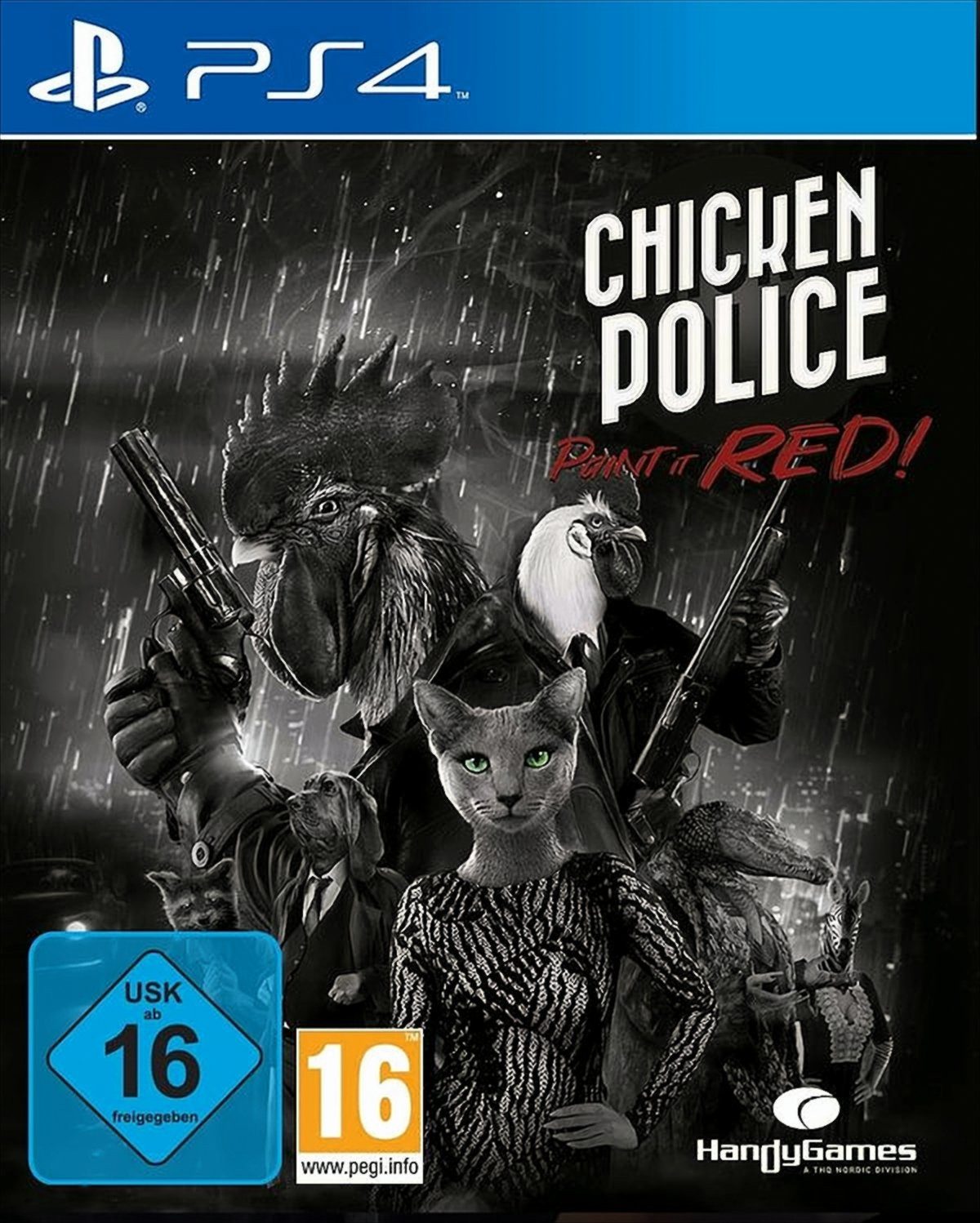 Chicken Police PS-4 Paint it Red! Playstation 4