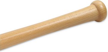 normani Baseball Holz Baseballschläger 34 Lumber, Holzbaseballschläger mit Knauf am Griffende