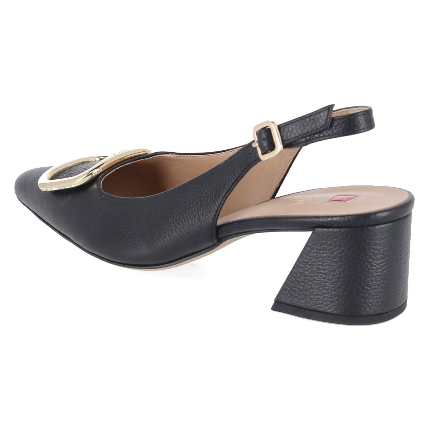 Högl Högl 11046230100 Damen Glattleder black Slingpumps