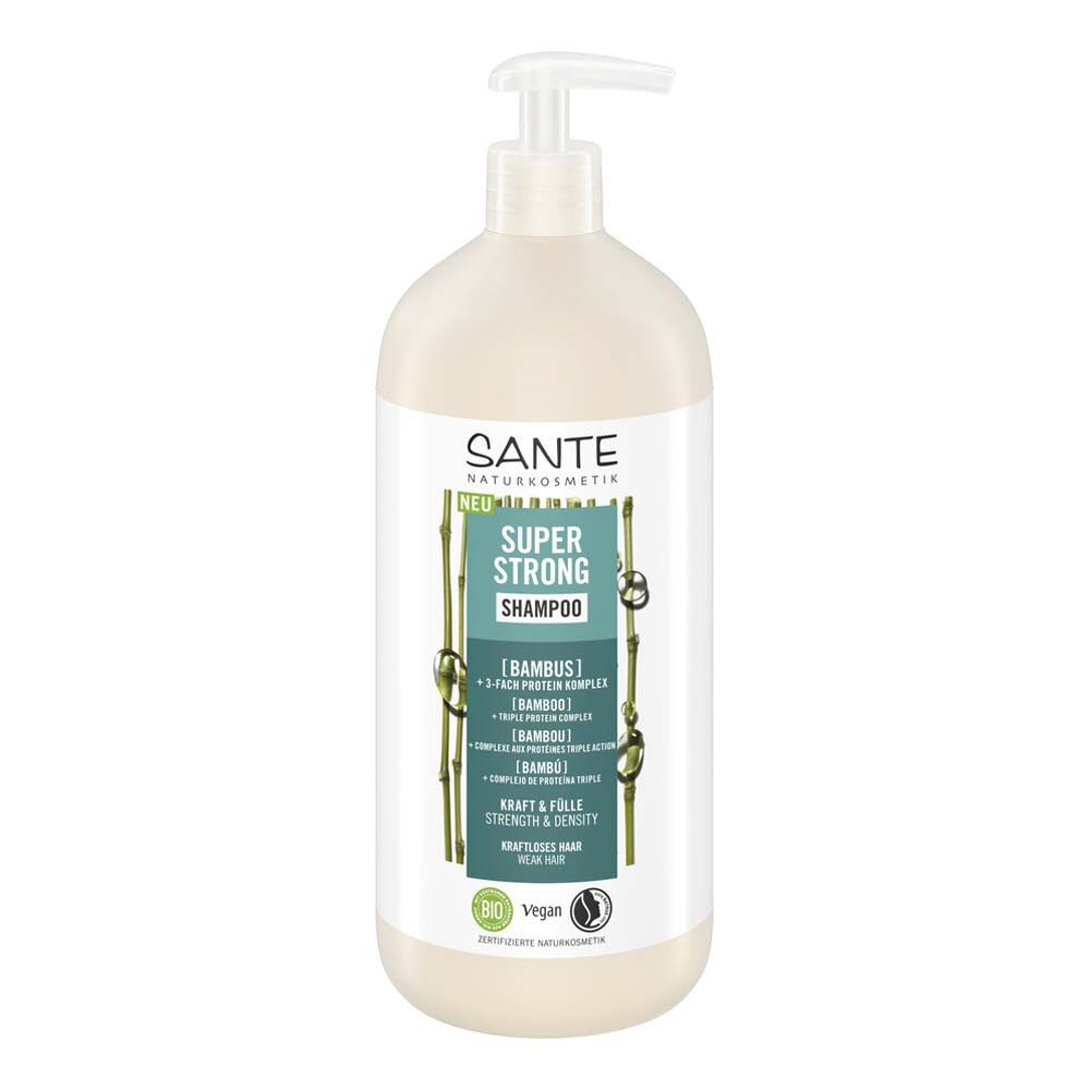 SANTE Haarshampoo Super Strong Bambus - Shampoo 950ml