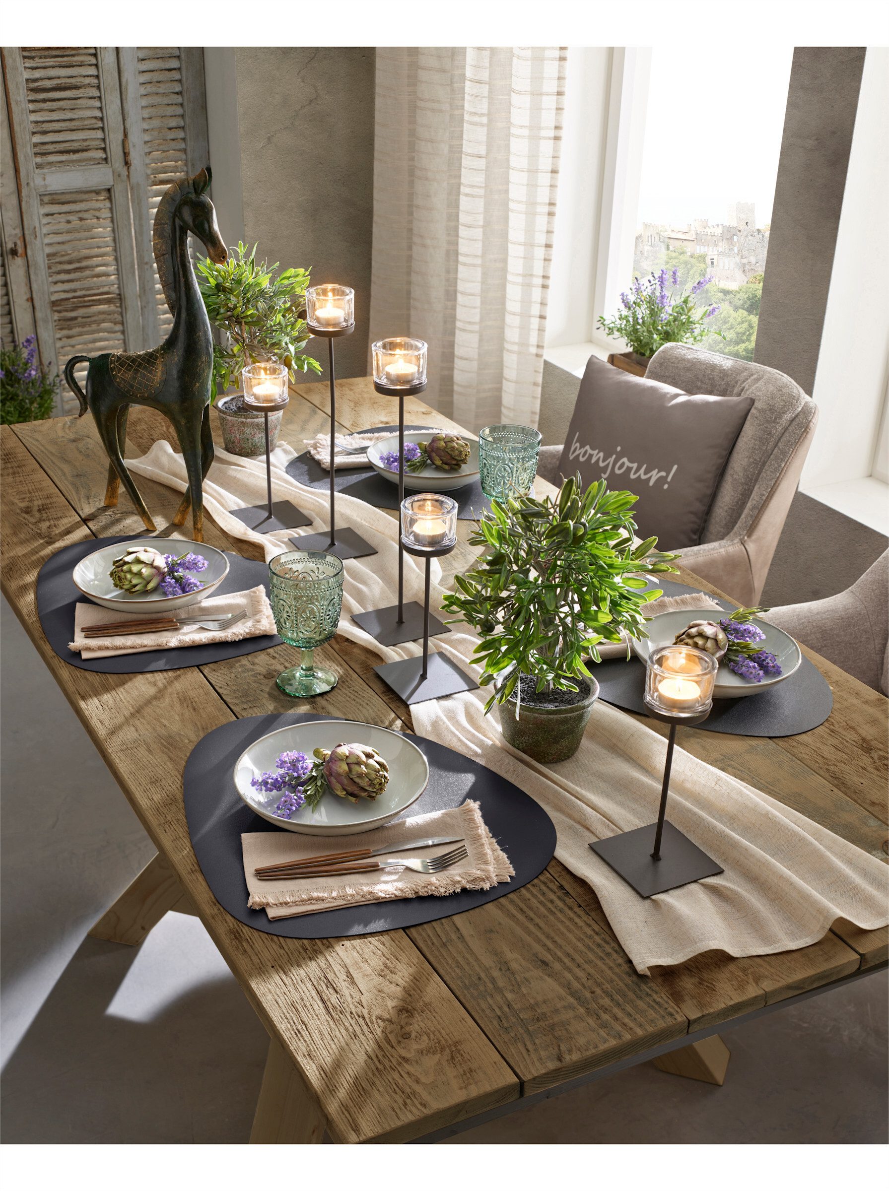 heine Tischdecke Platzsets (4-tlg)