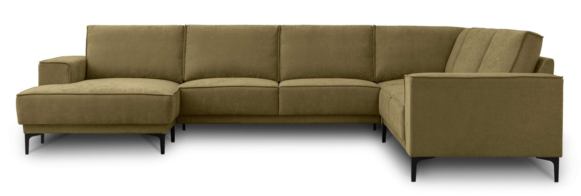 OTTO home Wohnlandschaft OLAND Struktur fein U-Form, XXL, B: 342 cm, Skandi-Design – Bild 2 von 5