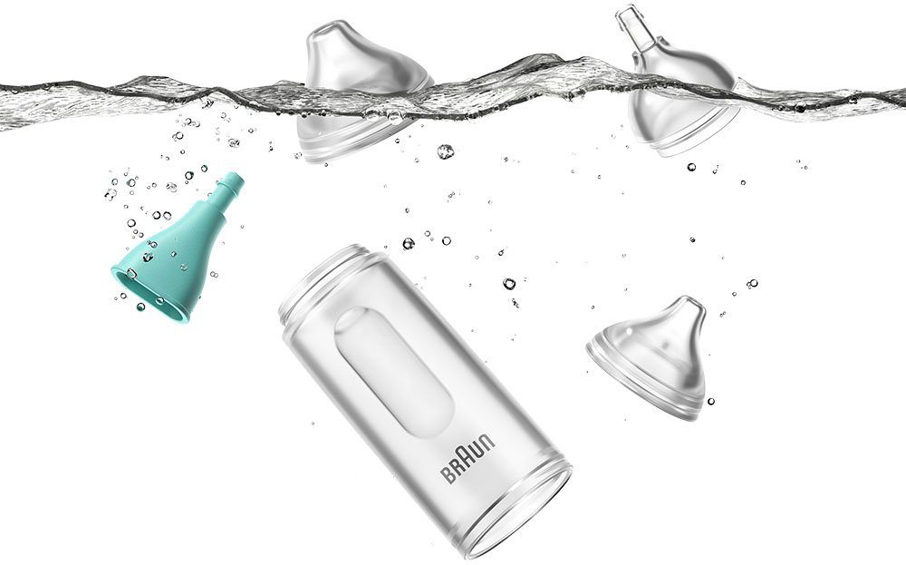 Braun Nasensauger BNA050EU, manueller Nasensauger