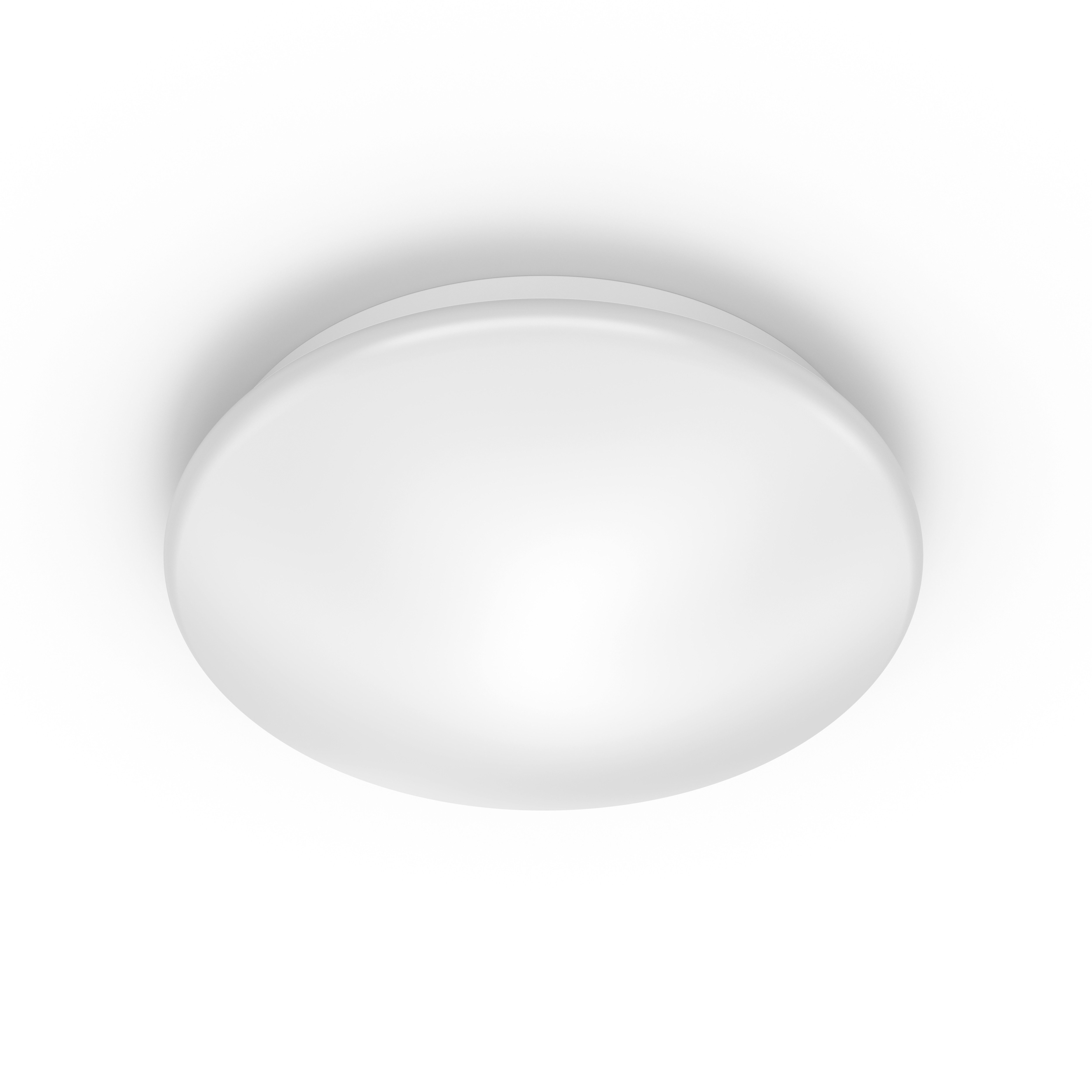 Philips LED Deckenleuchte Moire 17 W 2700 K Weiß, LED fest integriert, Warmweiß