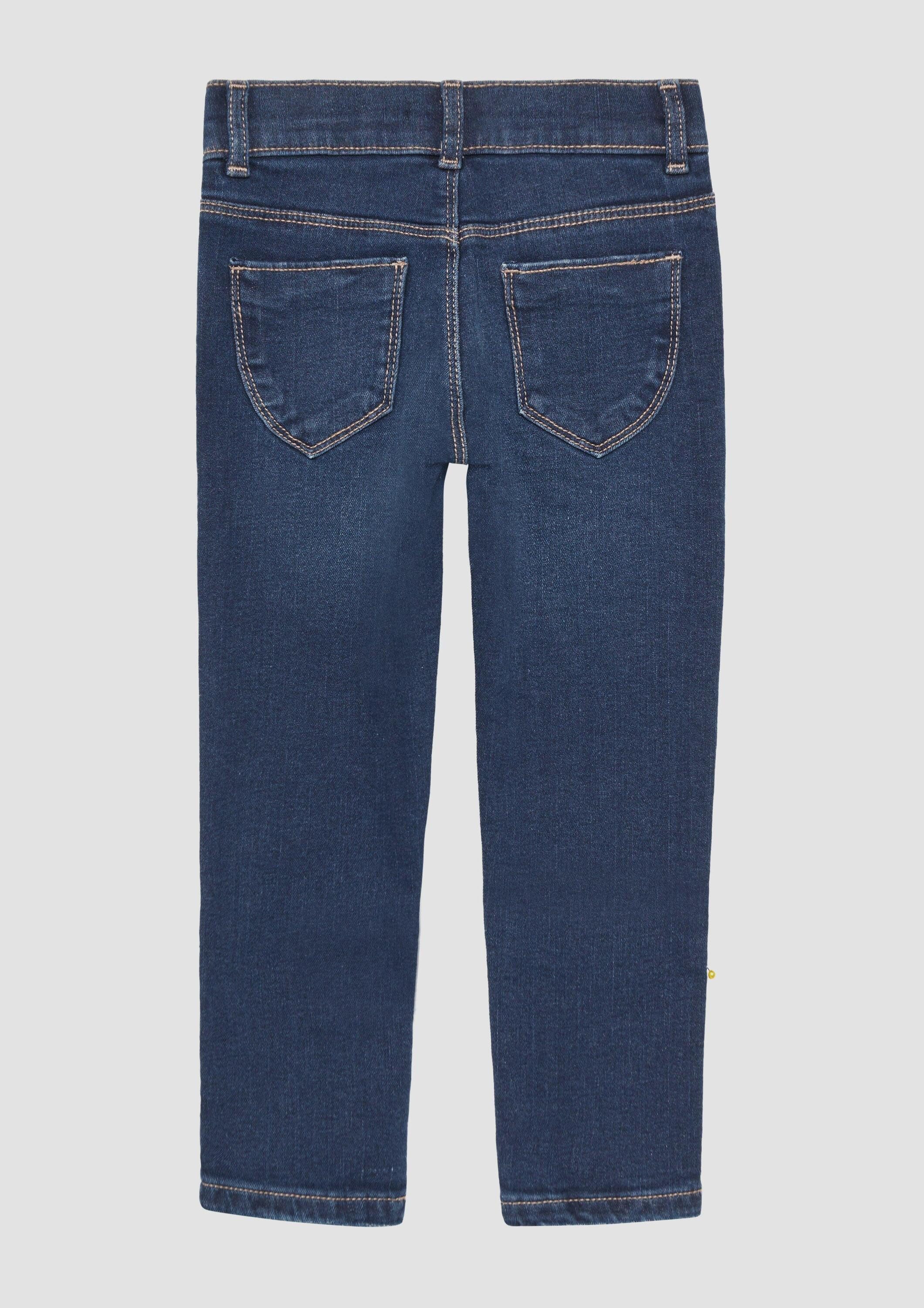 s.Oliver Slim-fit-Jeans Jeans-Hose KATHY Jeans Kathy / Regular Fit / Mid Rise / Slim Leg / Soft & warm inside