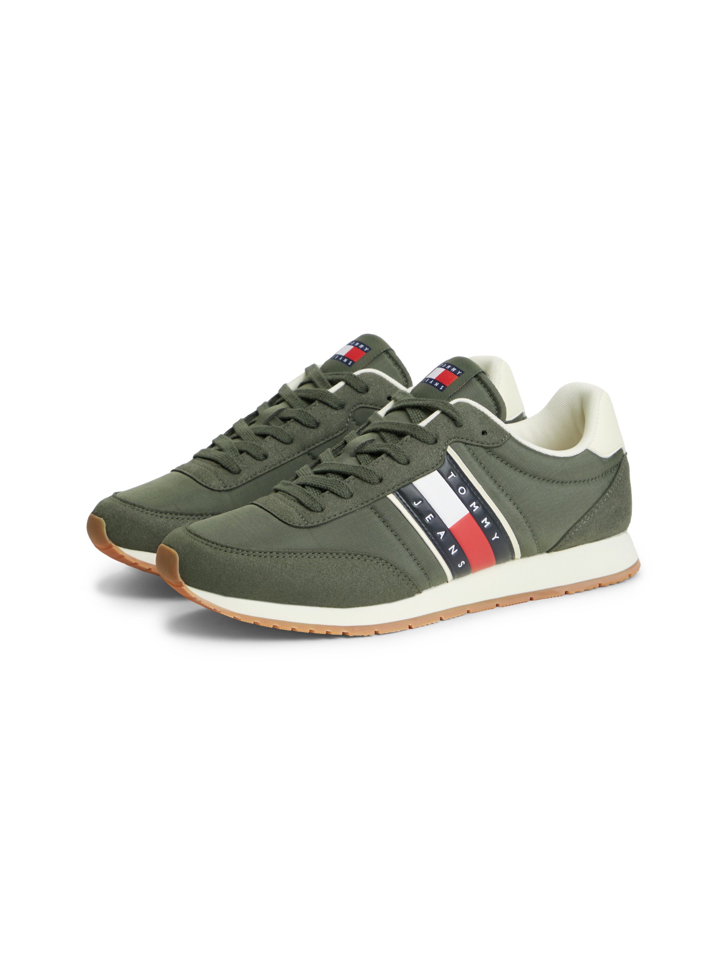Tommy Jeans TJM CORE CLASSIC RUNNER Sneaker Freizeitschuh, Halbschuh, Schnürer mit Kontrastbesätzen