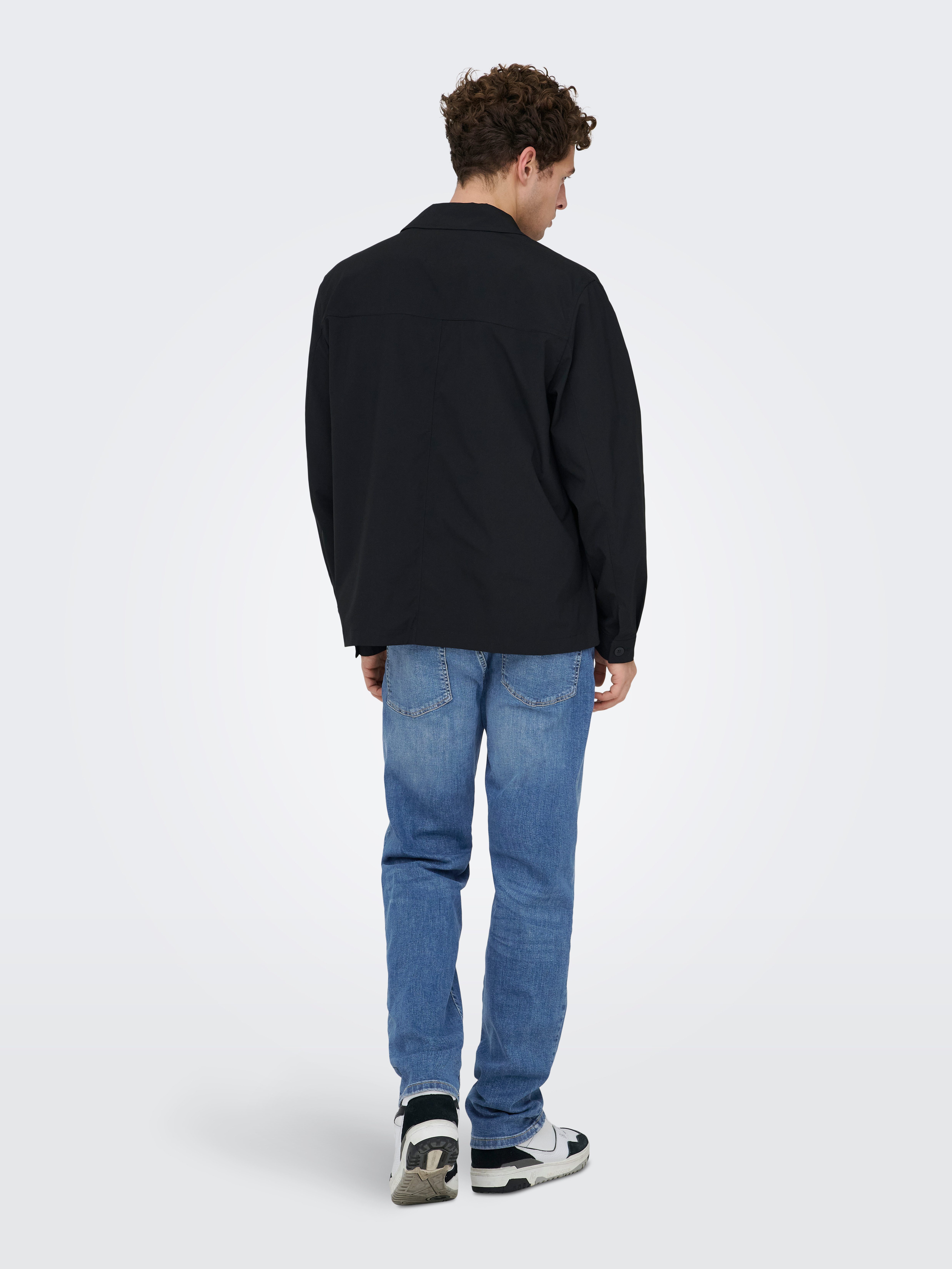 ONLY & SONS Regular-fit-Jeans ONSWEFT REG. MB 6755 MAT DNM NOOS Baumwollmischung, regular fit