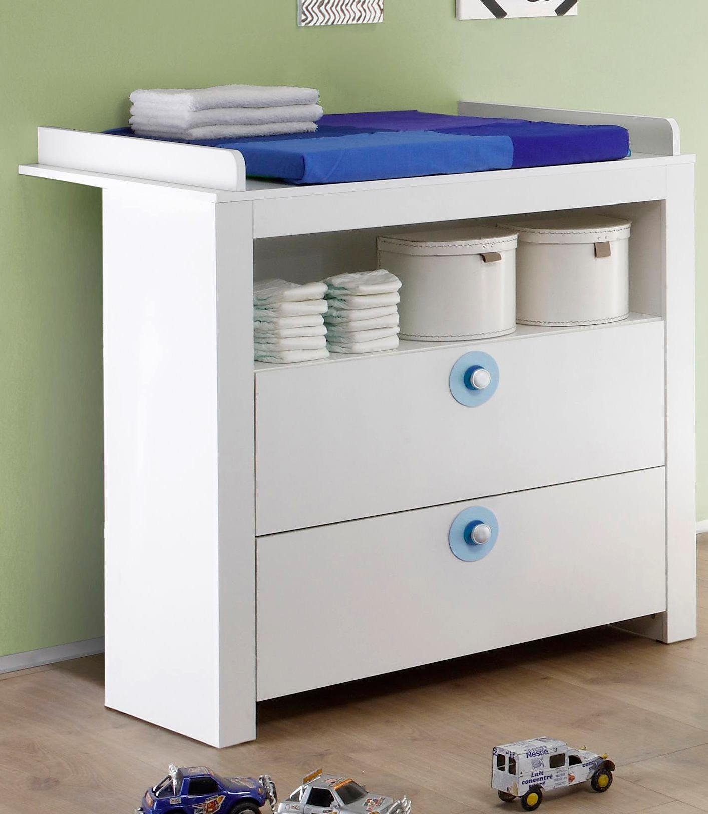 trendteam Olivia baby furniture set, limited time deal! (value set, 2-piece, bed, changing table), bed + changing table