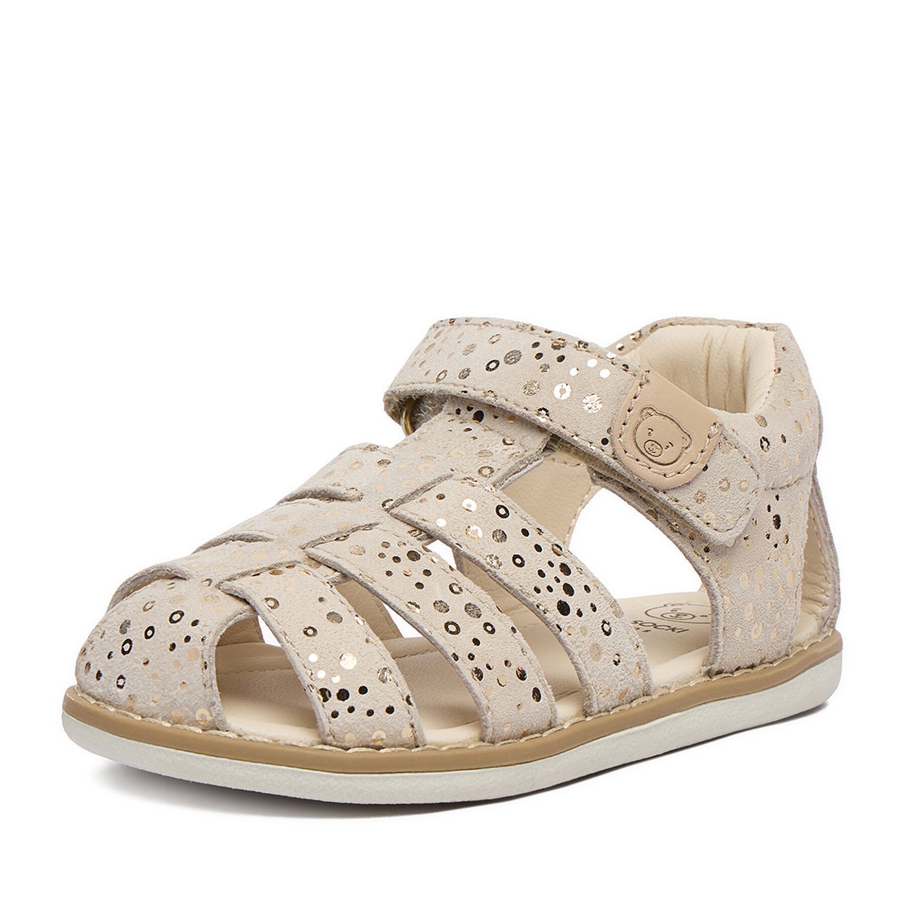 Lasocki Kids Lasocki Kindersandalen Mädchen Beige Gold Sandale