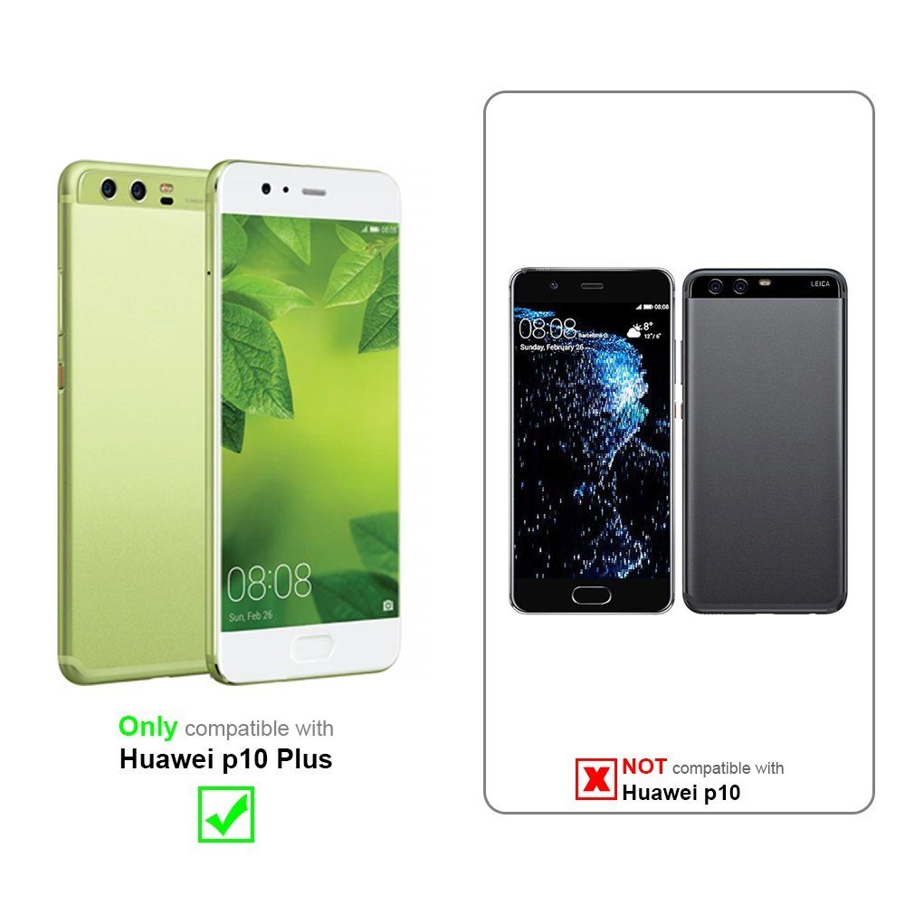 Cadorabo Handyhülle für Huawei P10 PLUS Hülle Huawei P10 PLUS, Flexible TPU Silikon Handy Schutzhülle - Hülle - ultra slim