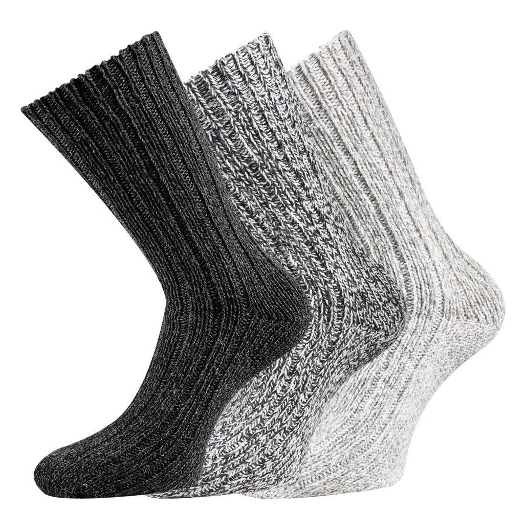 TippTexx 24 Norwegersocken 3 Paar Norwegersocken in 3 Farbsortierungen, dic günstig online kaufen