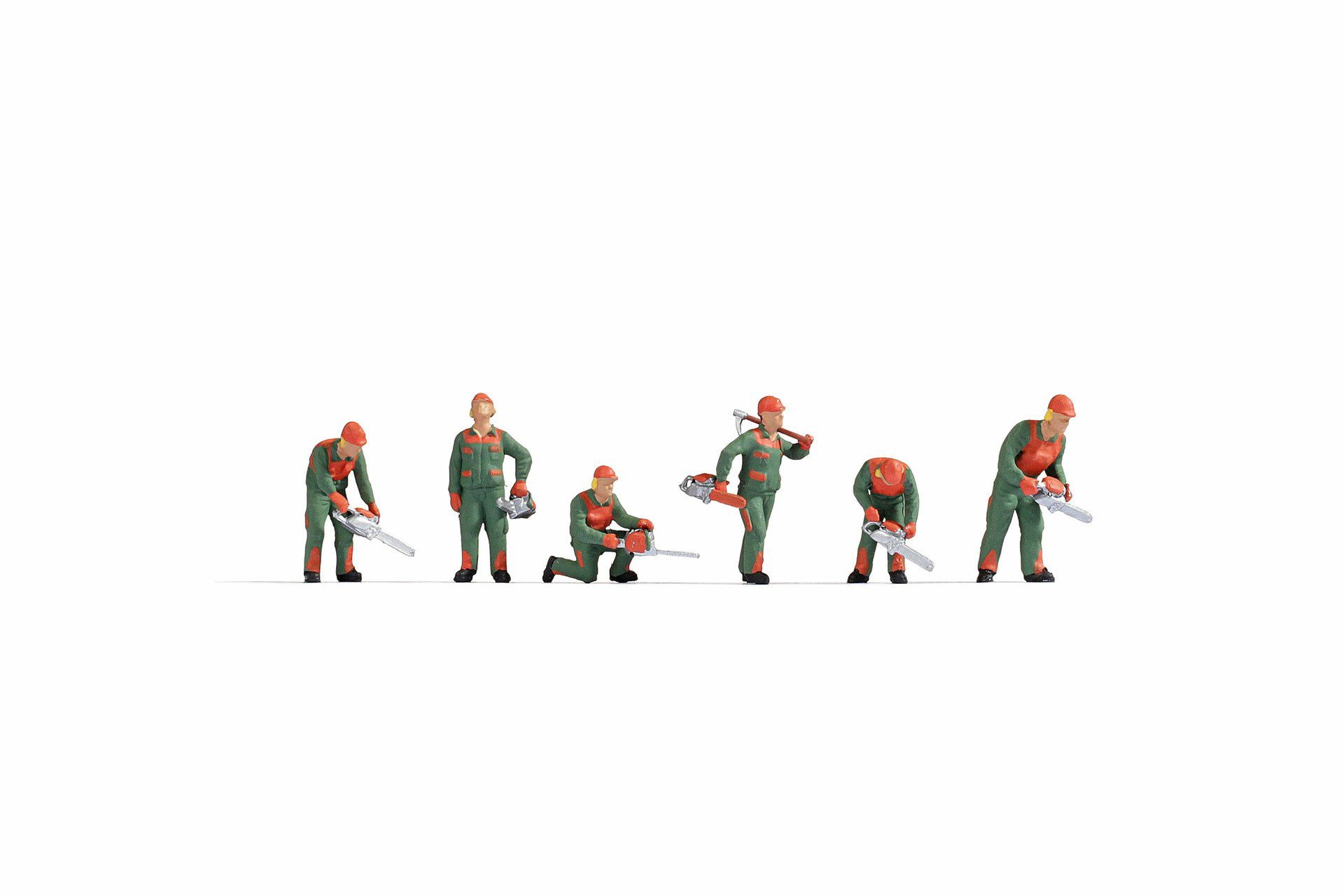 Dekofigur NOCH® Waldarbeiter, handbemalte Figuren, 1:87 (H0)
