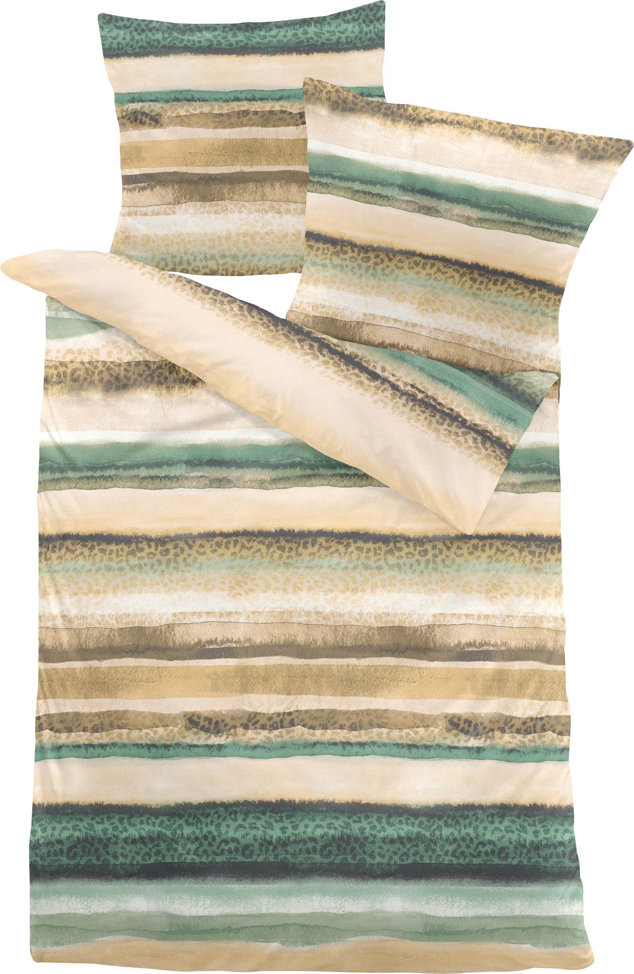 Dormisette Постельное белье Постельное белье, Biber, Streifen