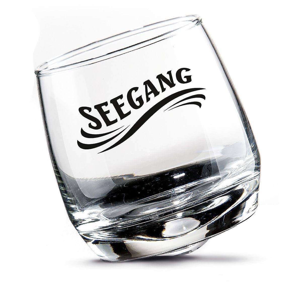 Dekoobjekt 2er Set Wackelglas "Seegang" - Maritimes Meerfeeling zum Verschenken o