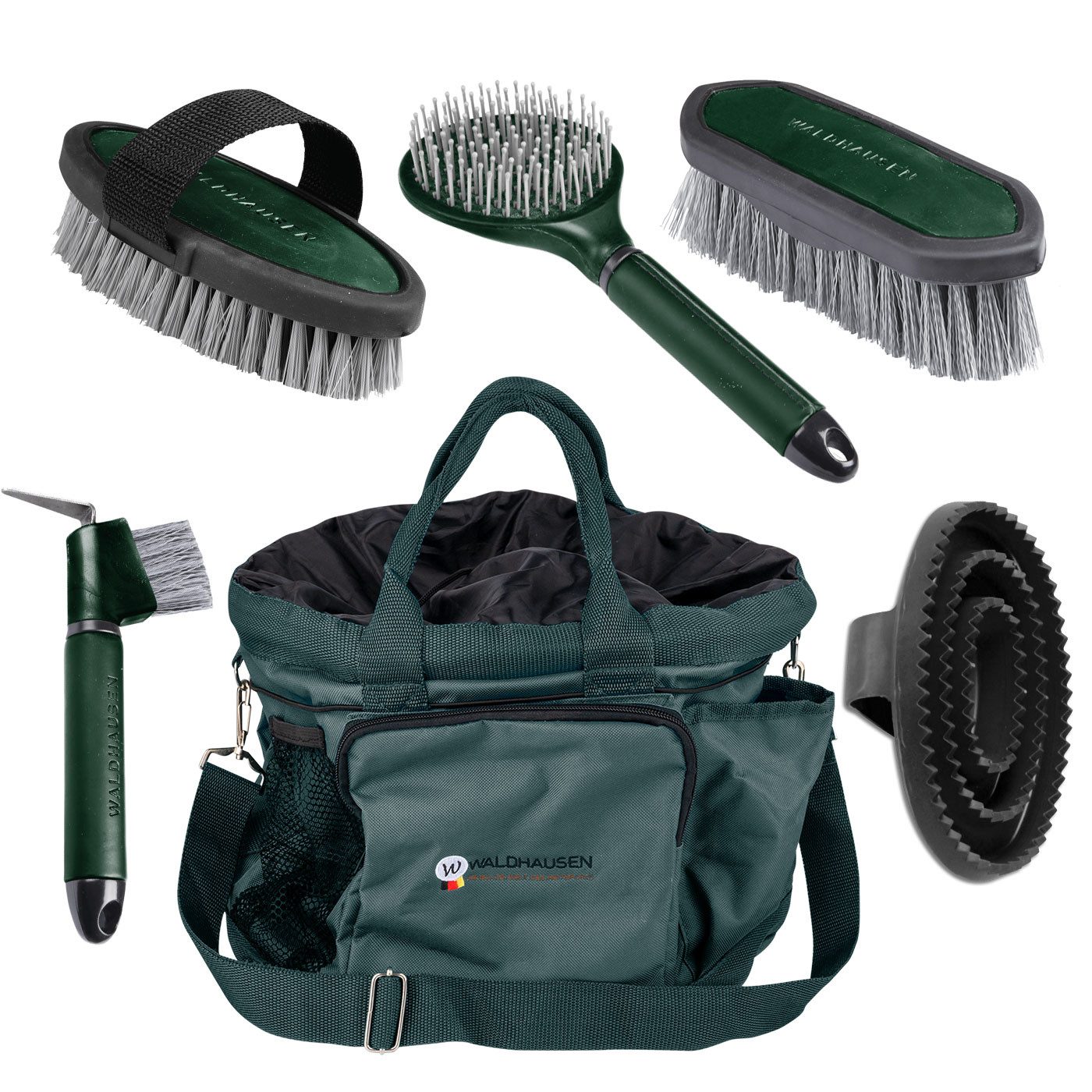 Waldhausen Pferdebürste Waldhausen Putzset Deluxe