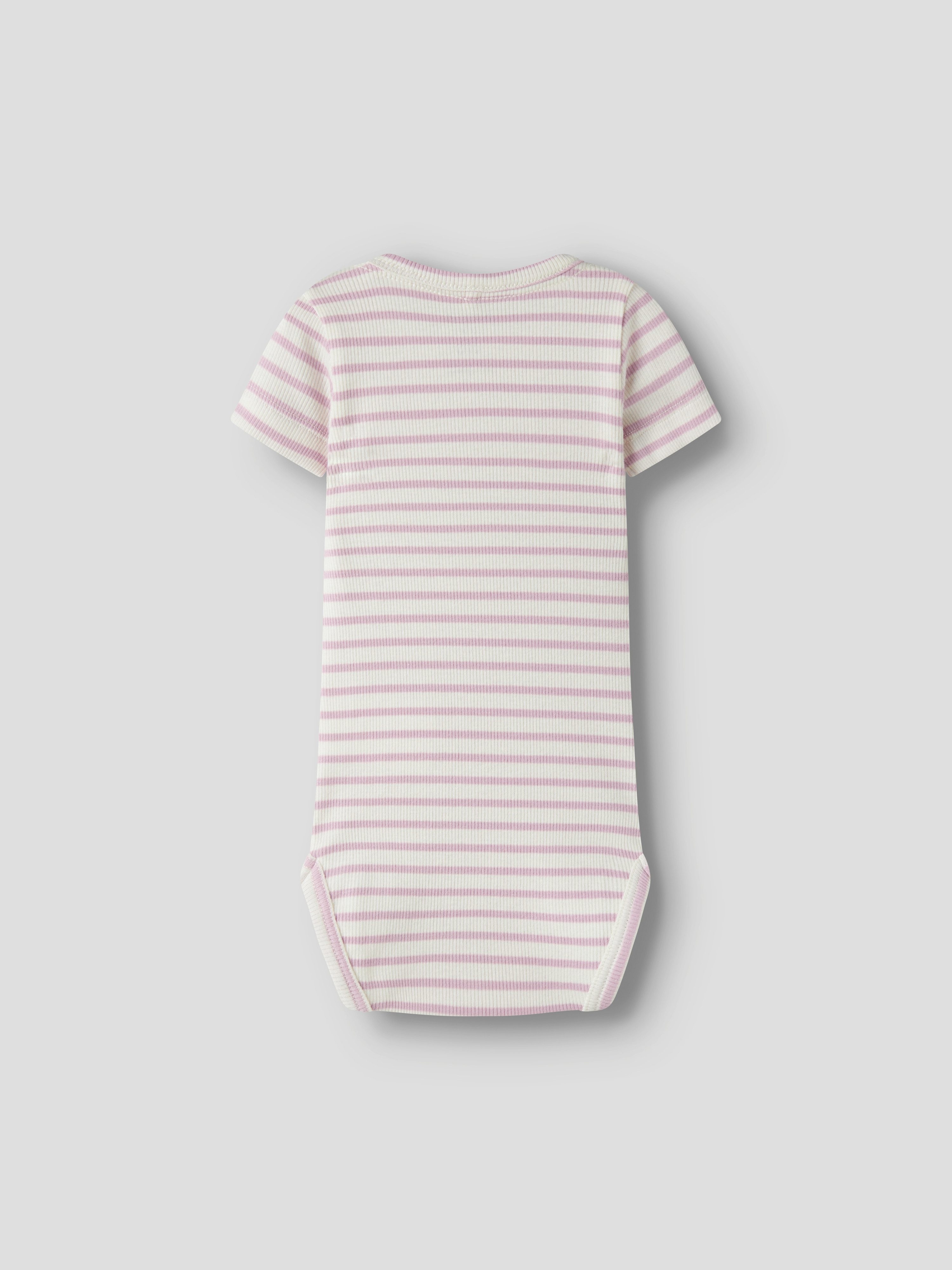 Name It Kurzarmbody NBNBANI SS BODY NOOS Baumwollmischung, Jersey Rippqualität
