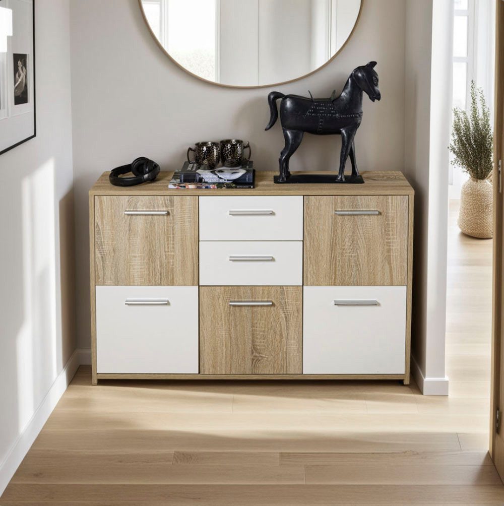 Inter Link Sideboard Elvezia (1 St), BxTxH: ca. 15 x 30 x 77 cm