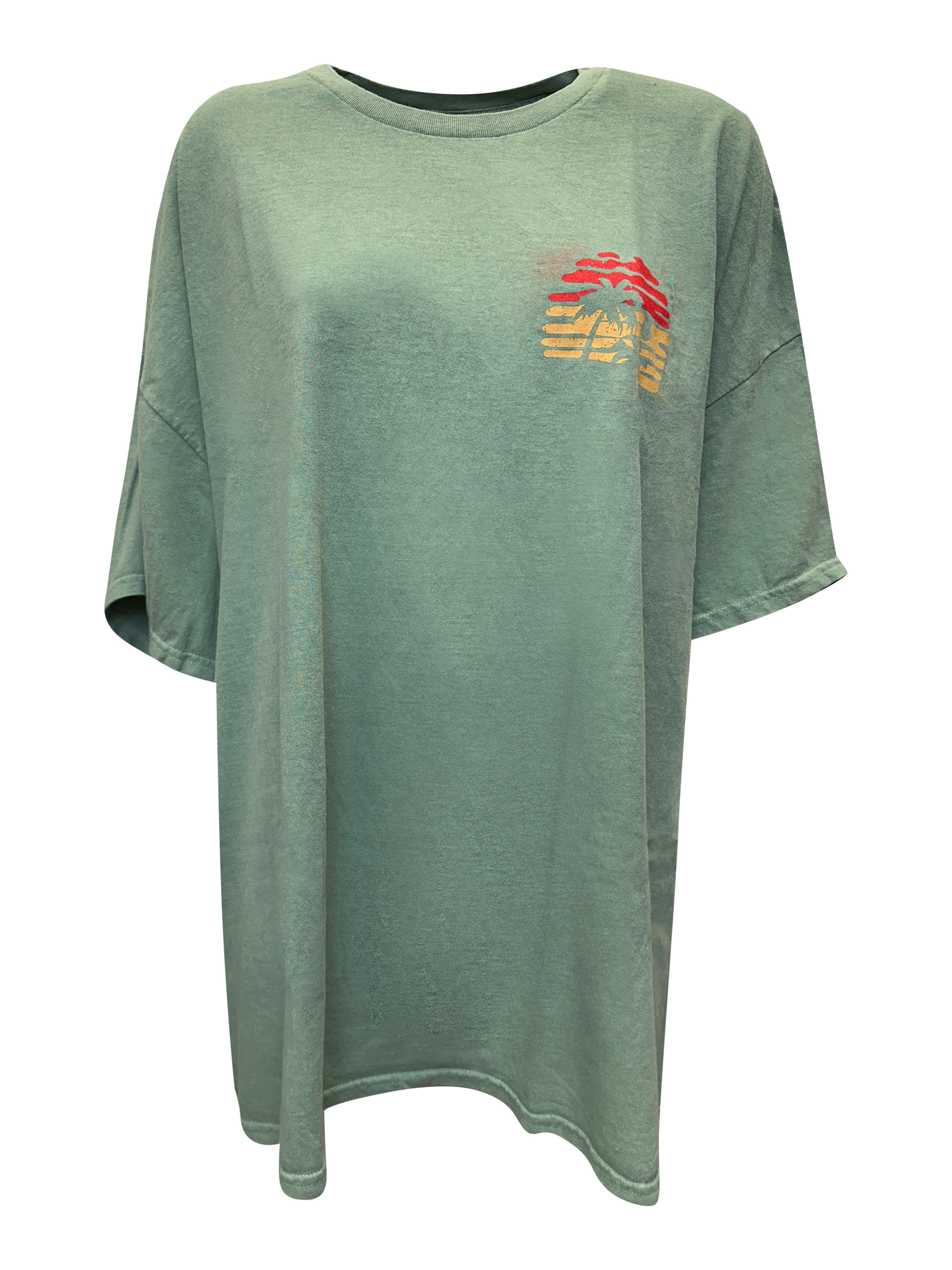 Worldclassca T-Shirt Worldclassca Oversized Print SUNSET günstig online kaufen