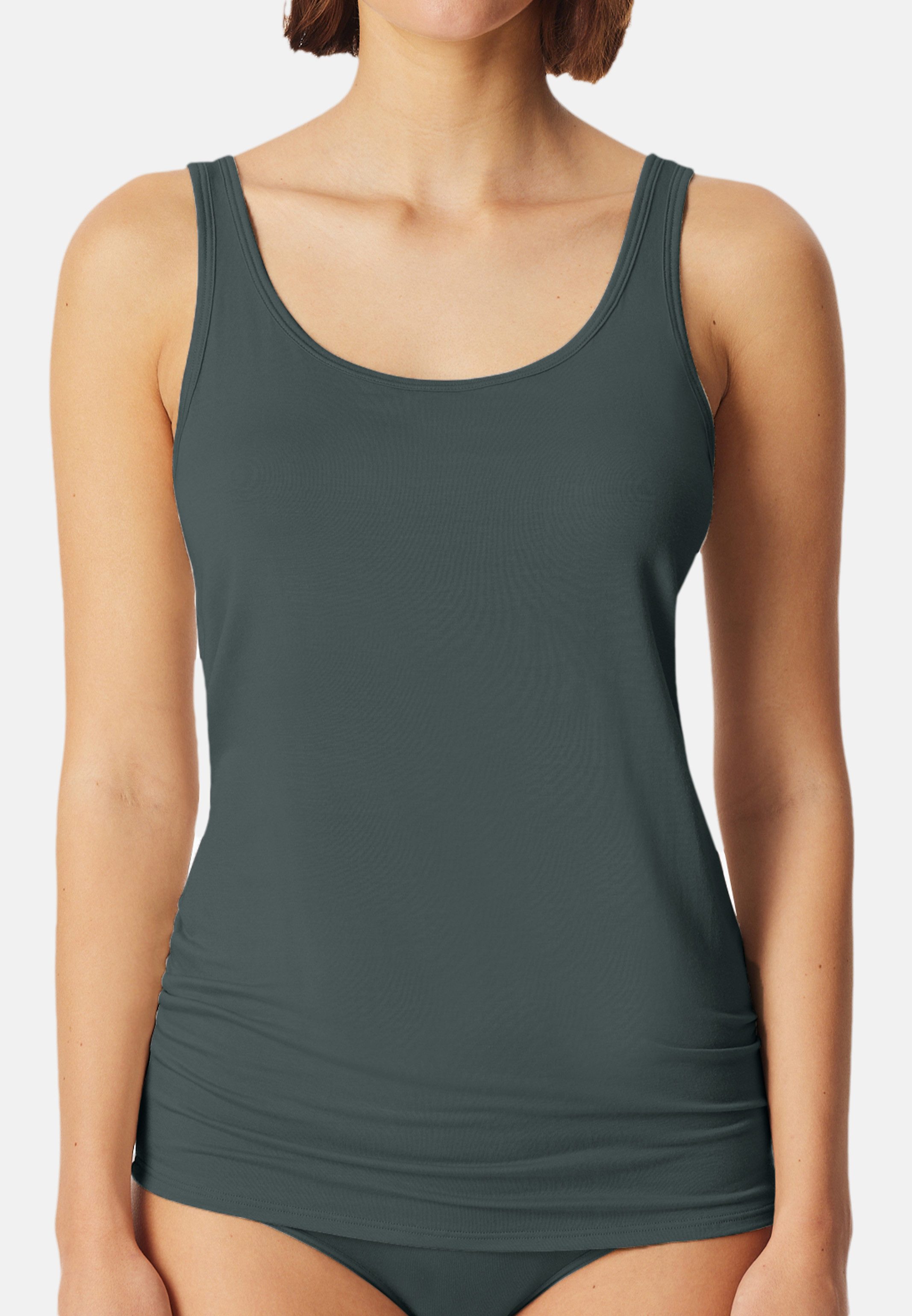 Schiesser Unterhemd 4er Pack Modal Essentials (Spar-Set, 4-St) Unterhemd / günstig online kaufen