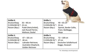 E.COOLINE Hundeweste SX3 Kühlweste für Hunde - Kühlung durch Aktivierung mit Wasser