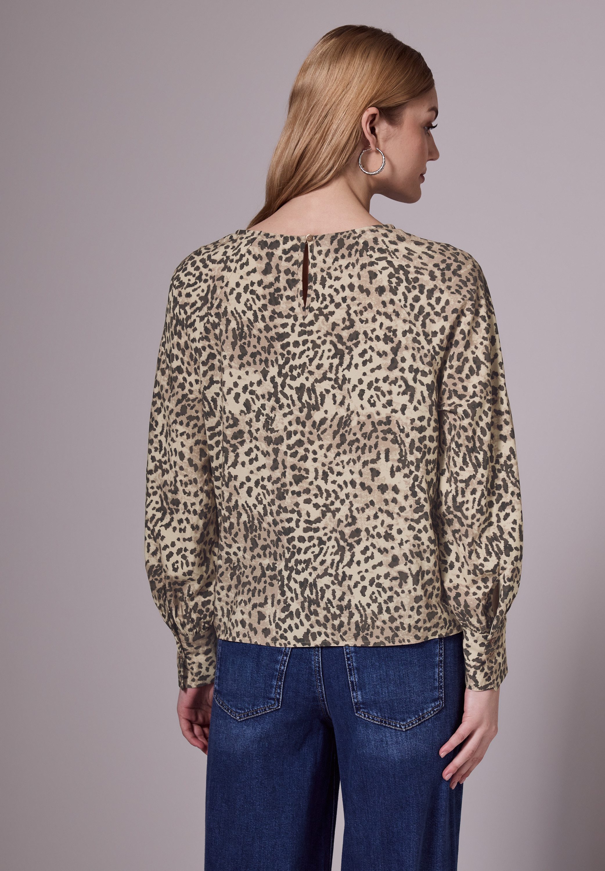 STREET ONE STUDIO Langarmbluse aus softer günstig online kaufen