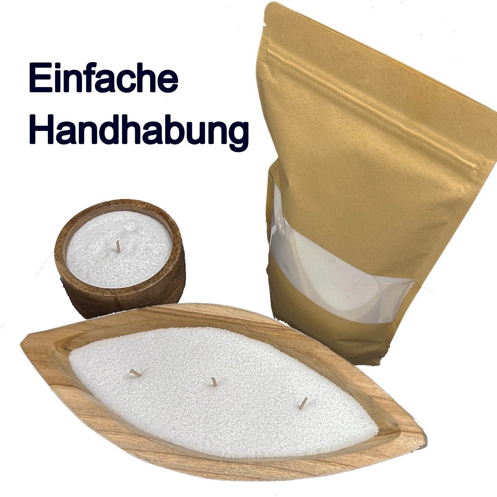 WonderWax Formkerze WonderWax® Pflanzlicher Kerzensand 500 g - 1 kg