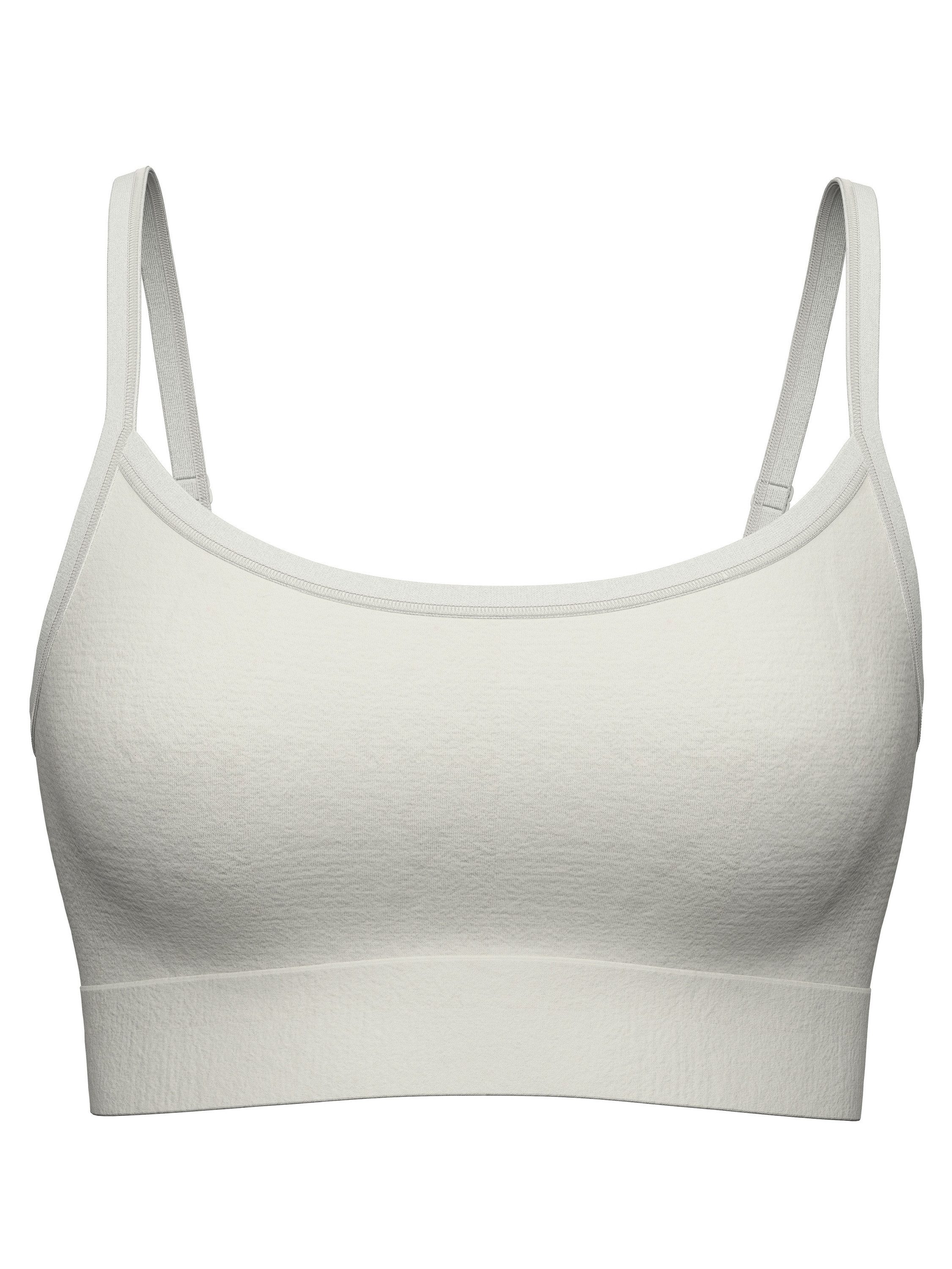 CALIDA Bustier Seamless Natural Damen (1-tlg) nahtlos, seidig weich und bügellos