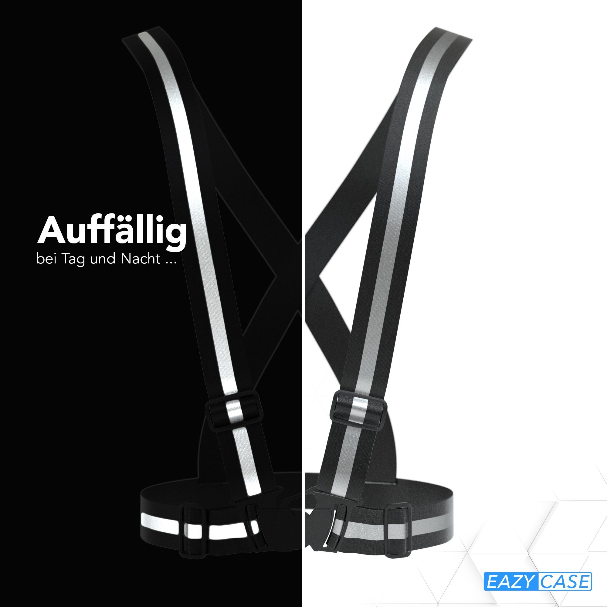 EAZY CASE Warnweste Universal Warnweste mit Schnalle Uni Reflektorweste Jog günstig online kaufen